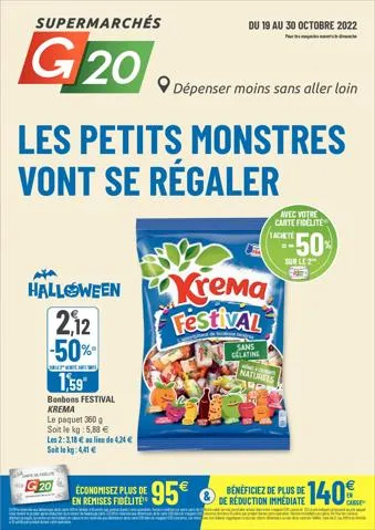 LES PETITS MONSTRES VONT SE RÉGALER