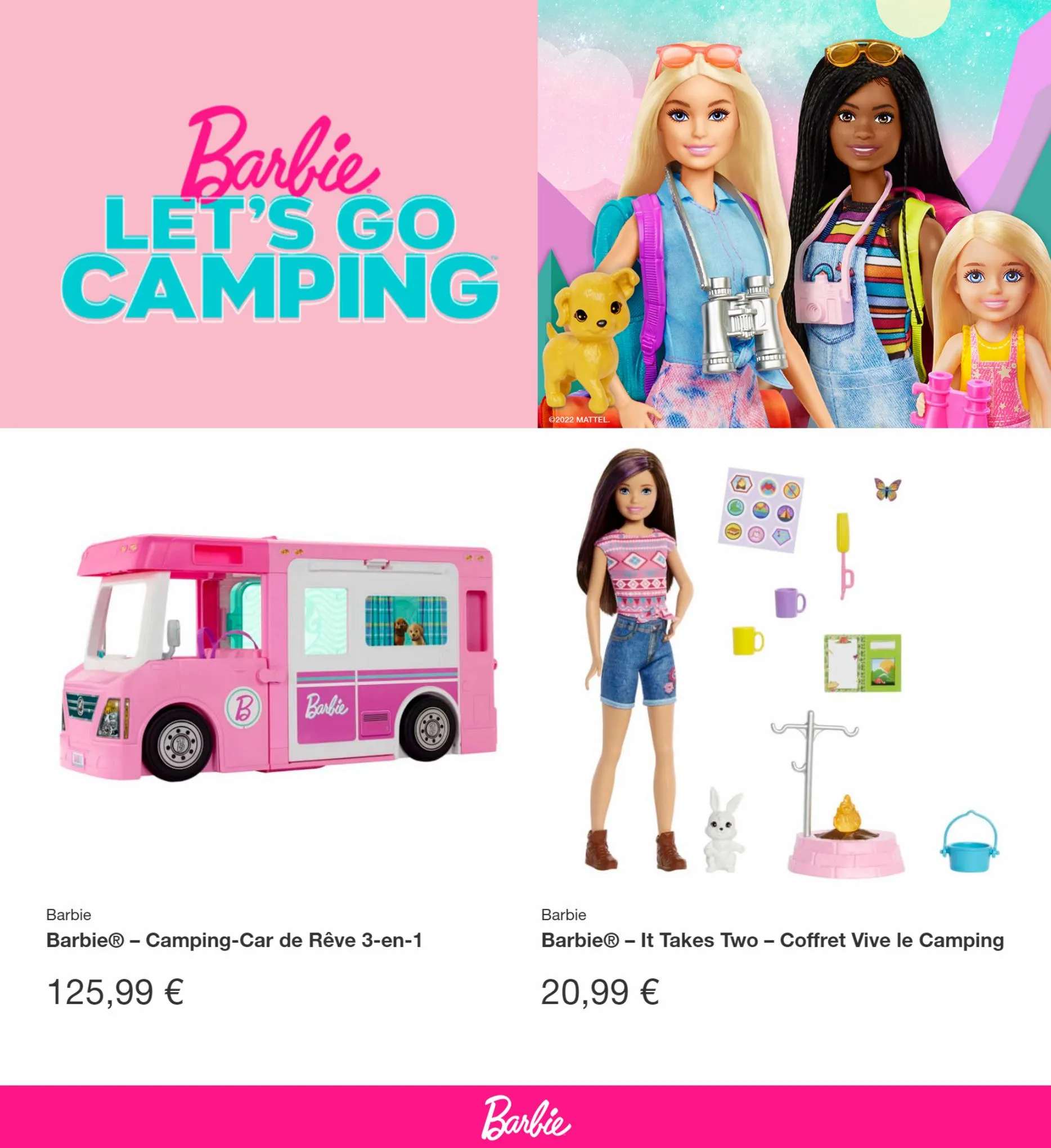 Catalogue Barbie let's go camping, page 00004