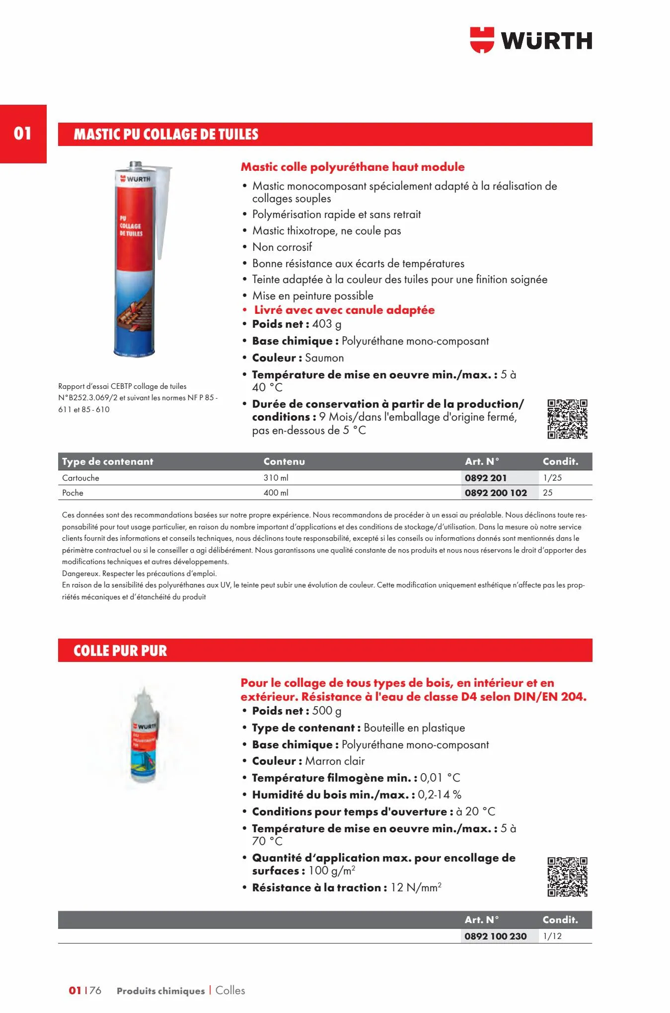 Catalogue Catalogue Würth France 2022, page 00084