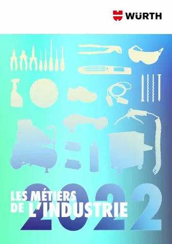 Les métiers de L'INDUSTRIE 2022