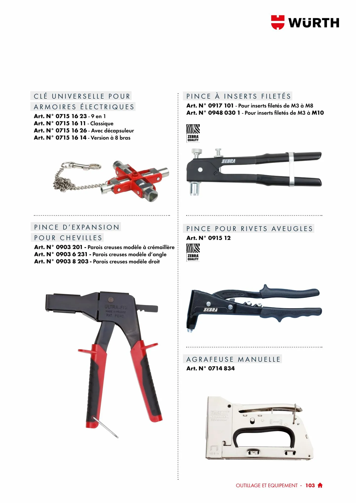 Catalogue Catalogue 100 PC Genie Electrique, page 00105