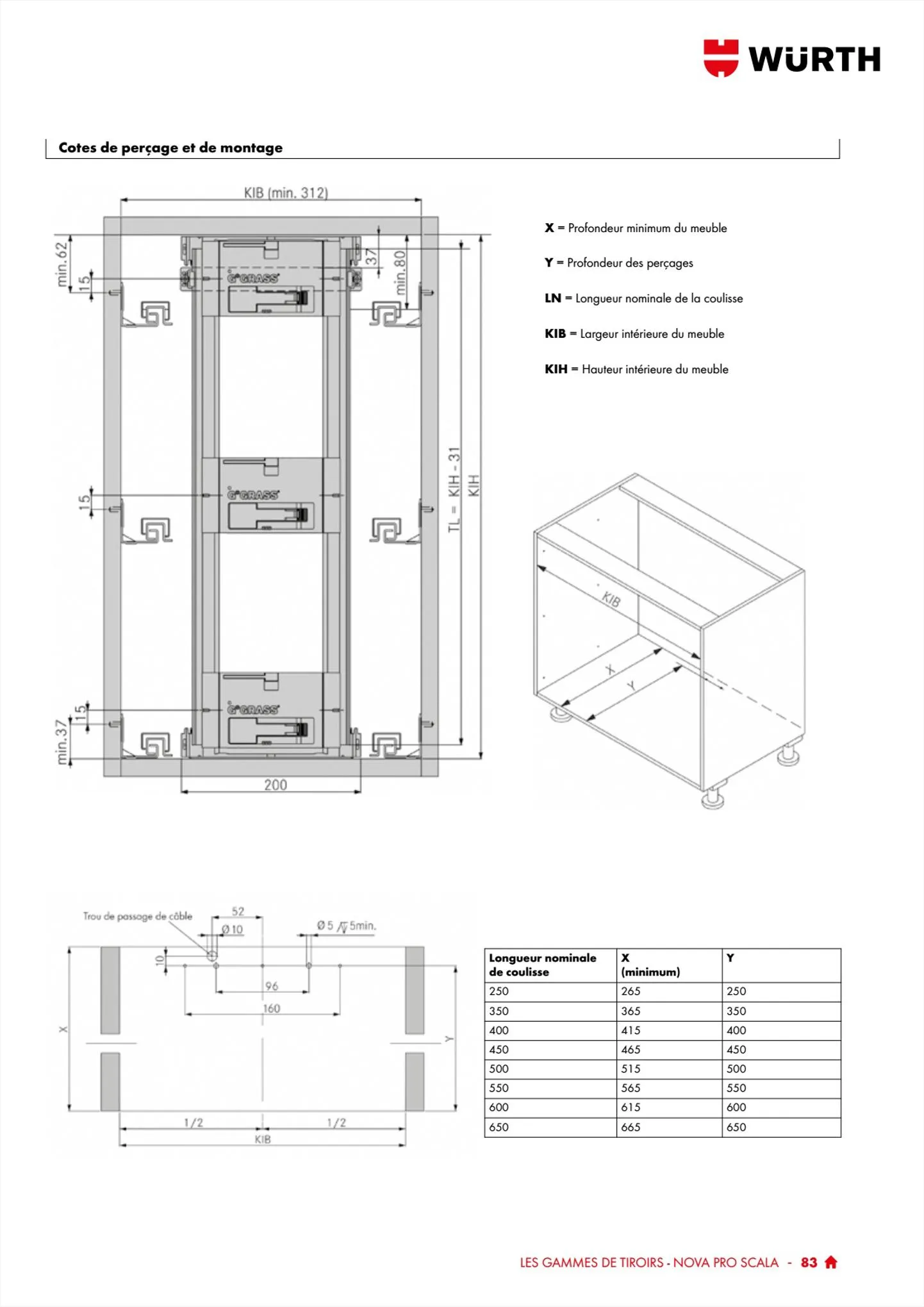 Catalogue Würth Catalogue 100% Agenceurs, page 00083