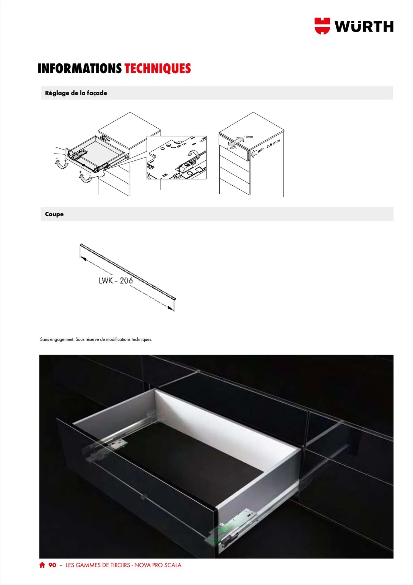 Catalogue Würth Catalogue 100% Agenceurs, page 00090