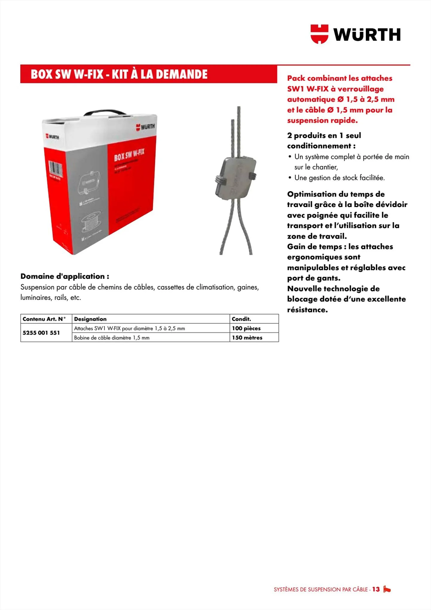 Catalogue Würth Cataloguesupportage, page 00013