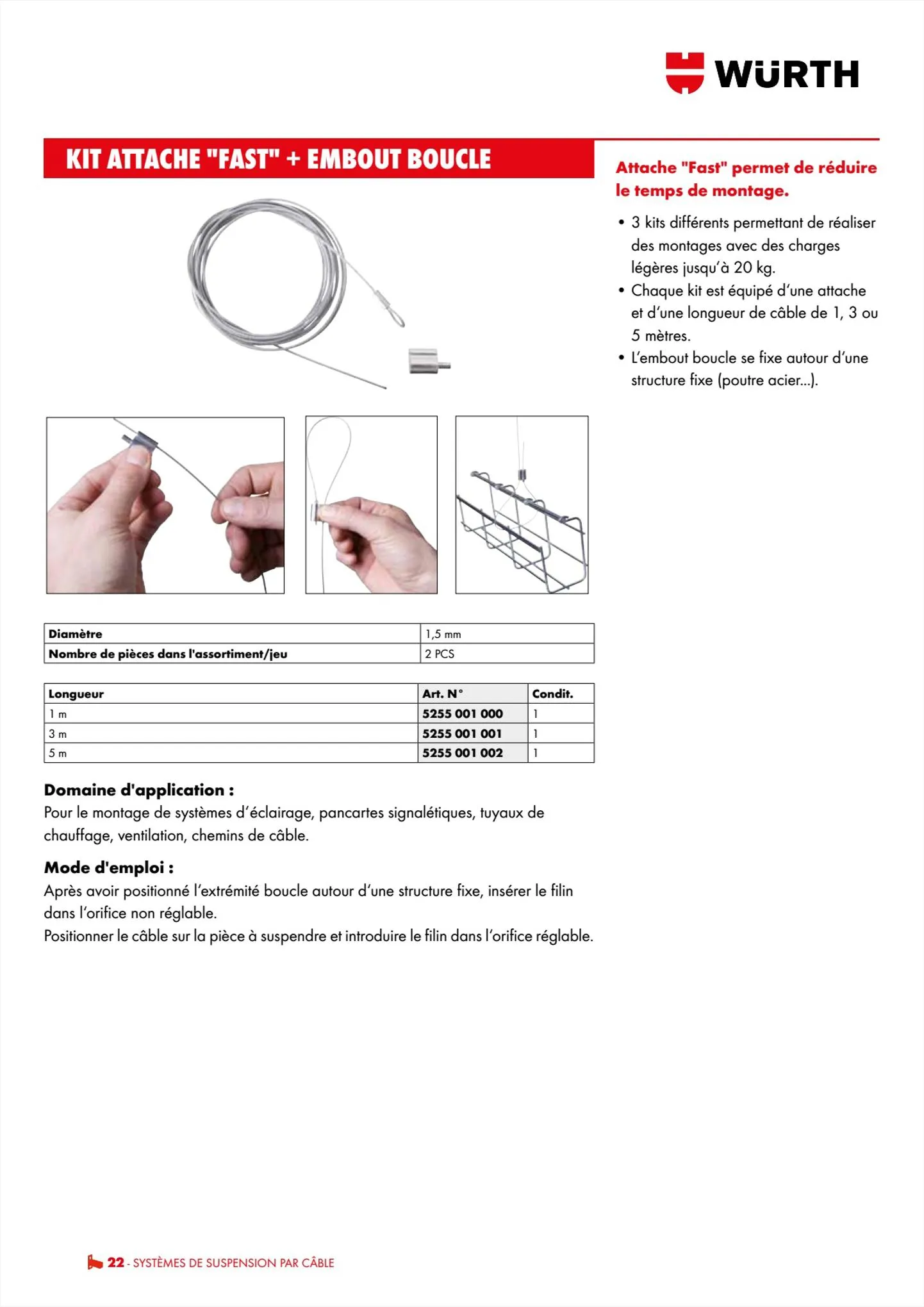 Catalogue Würth Cataloguesupportage, page 00022