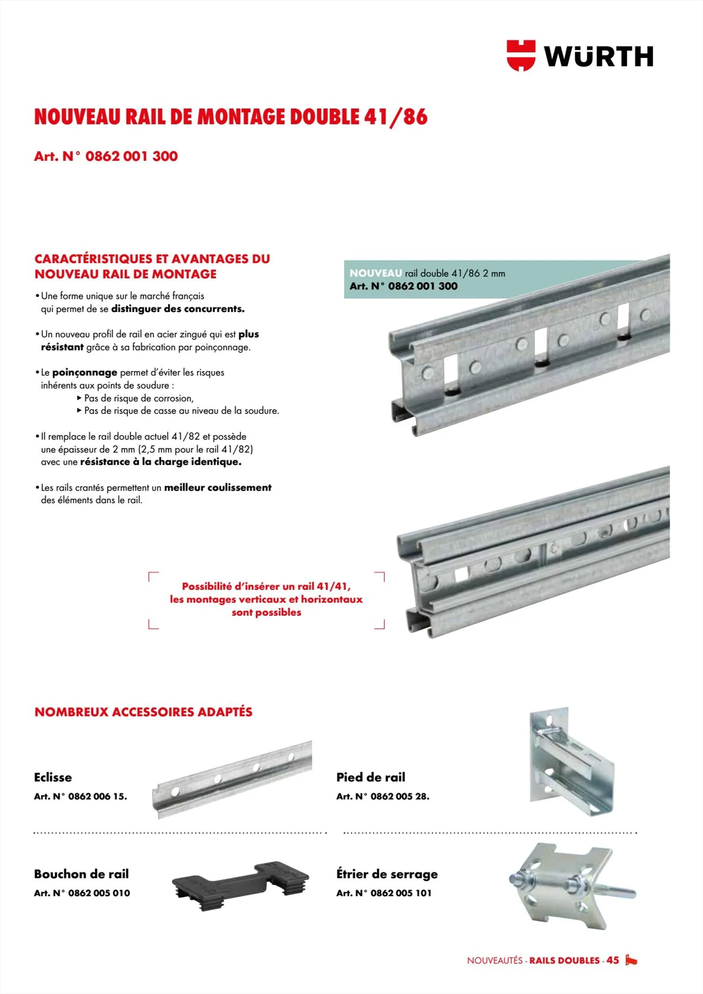 Catalogue Würth Cataloguesupportage, page 00045