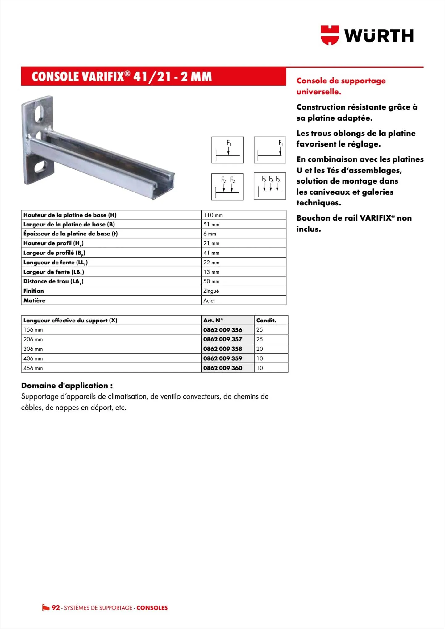 Catalogue Würth Cataloguesupportage, page 00092