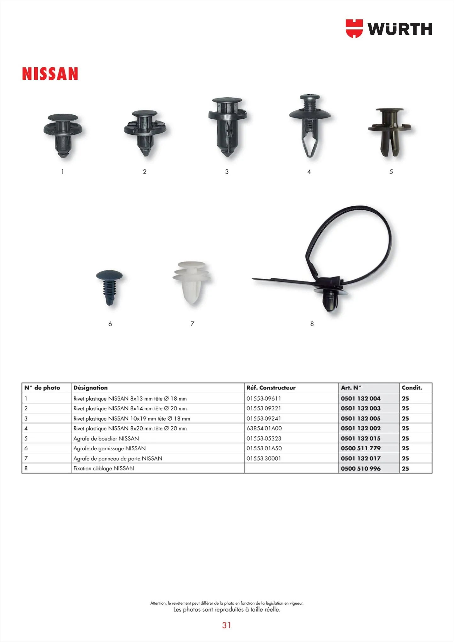 Catalogue Würth Catalogueagrafes, page 00031