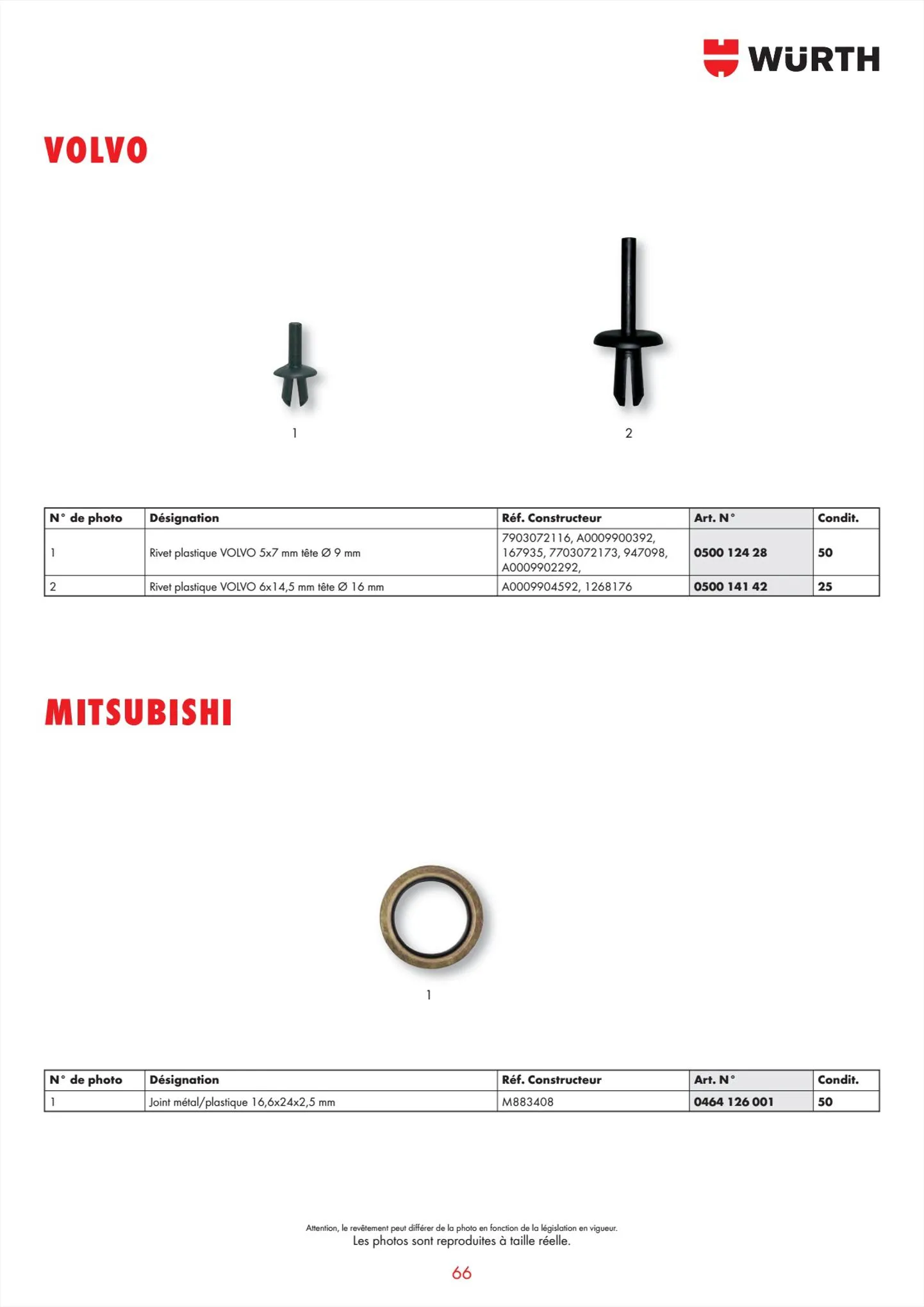 Catalogue Würth Catalogueagrafes, page 00066