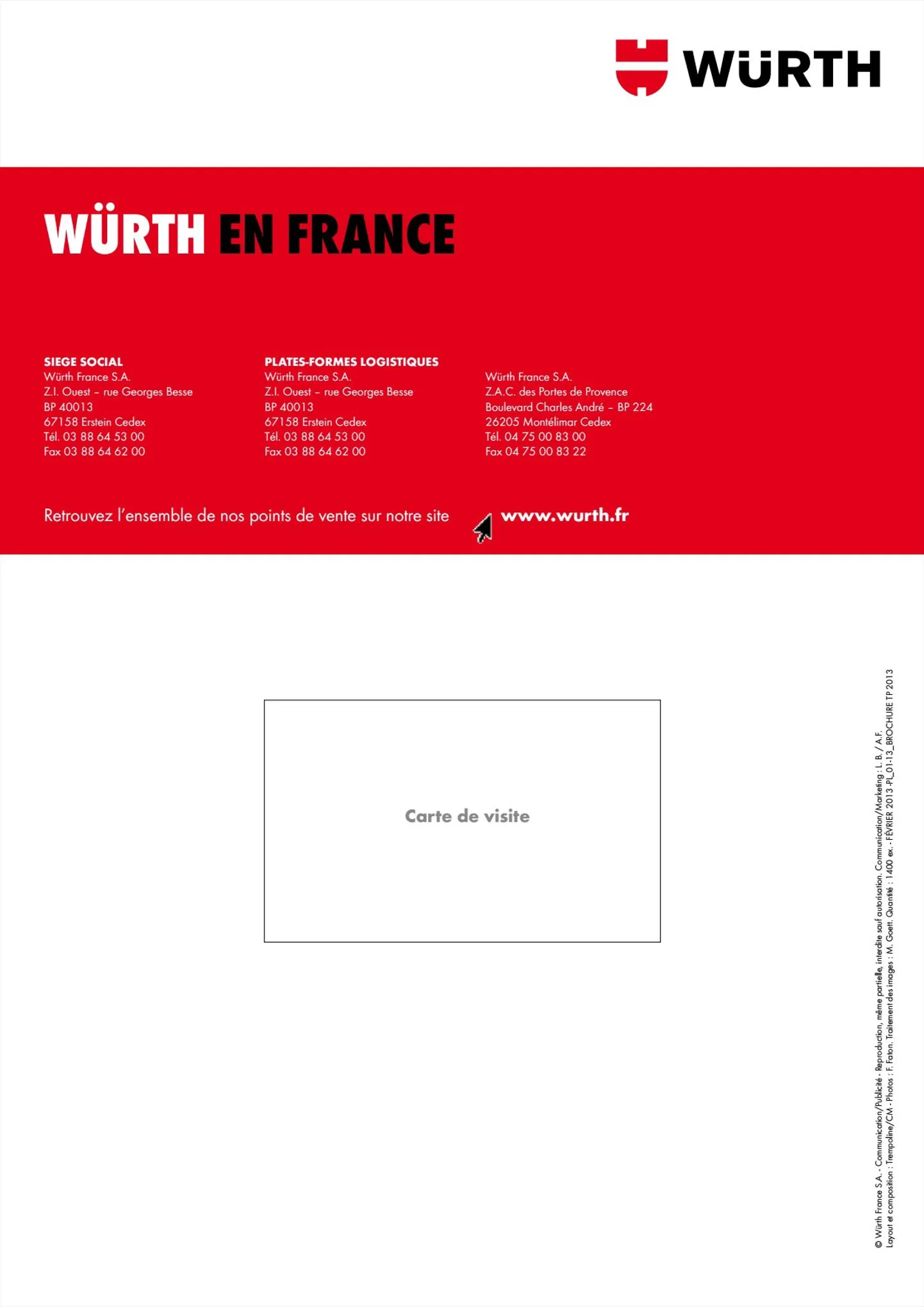 Catalogue Würth Cataloguetravaux publics, page 00036