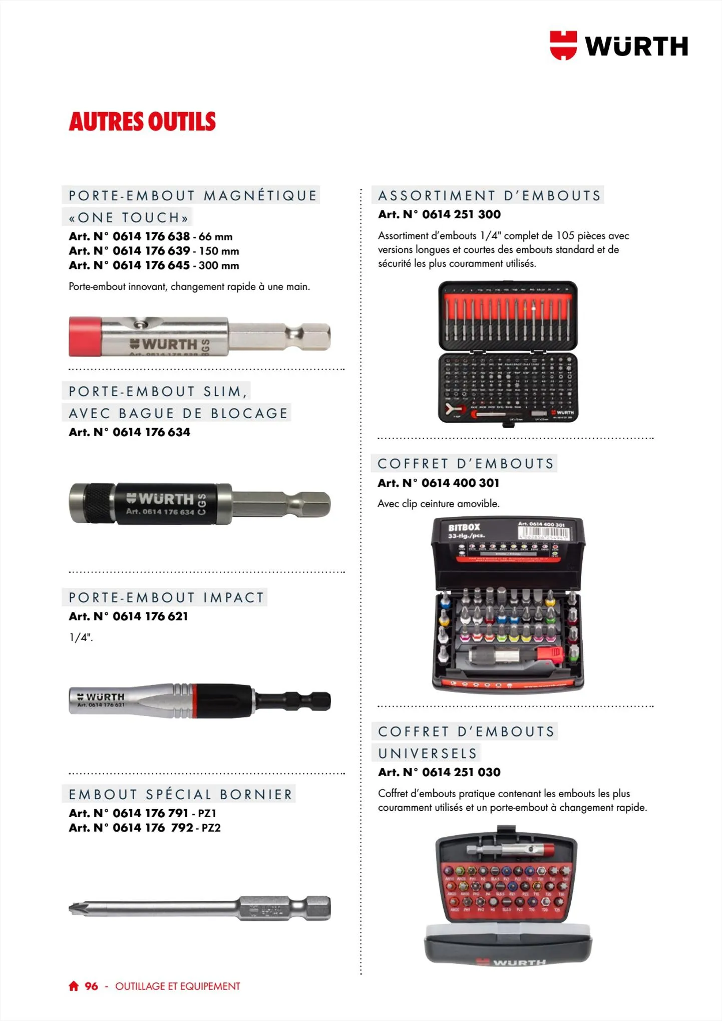 Catalogue Catalogue Würth, page 00098