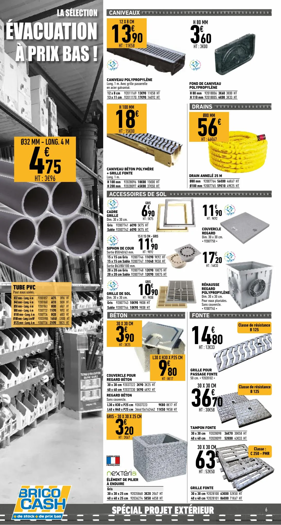 Catalogue Catalogue Brico Cash, page 00006