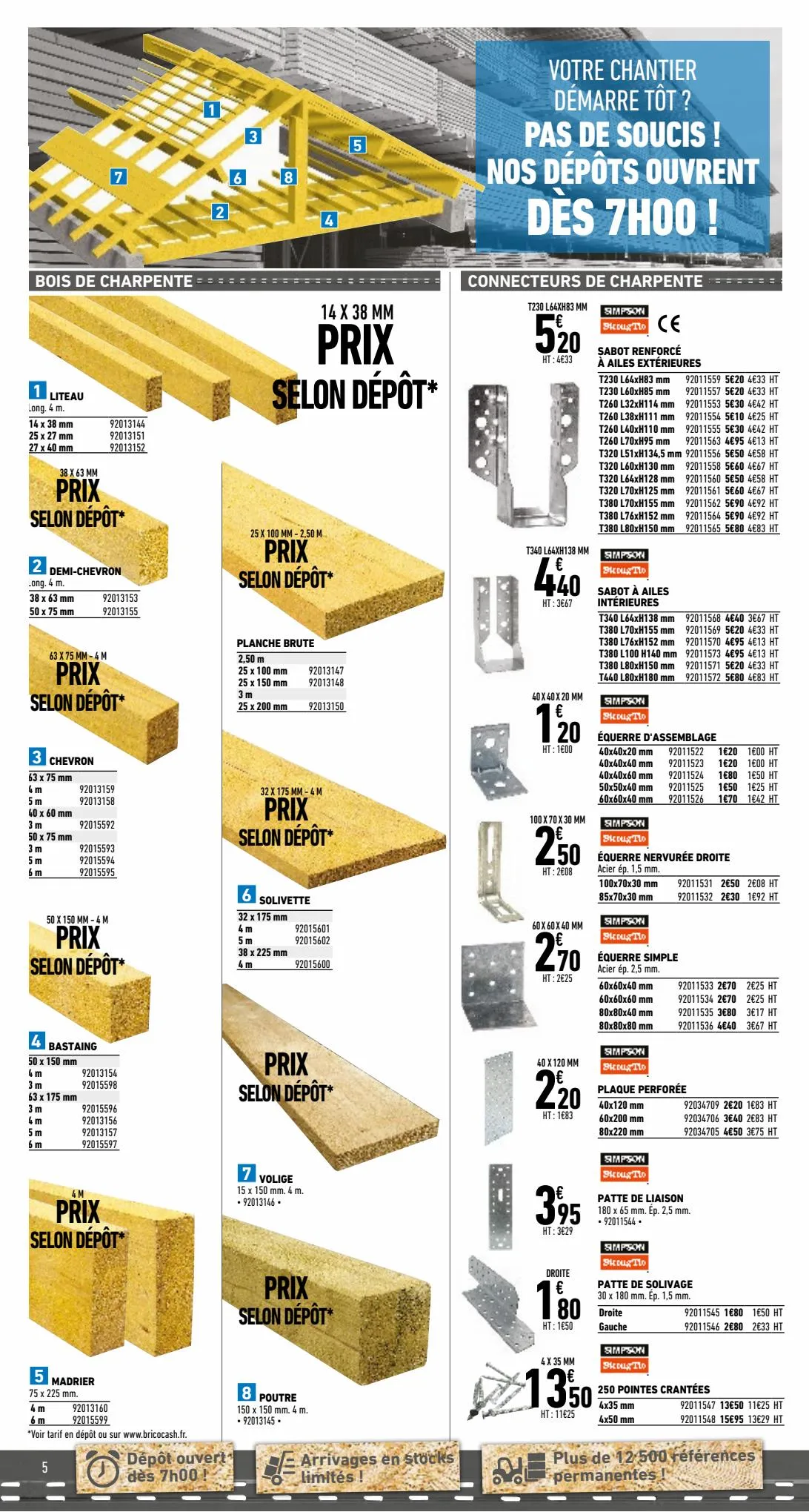 Catalogue Catalogue Brico Cash, page 00005