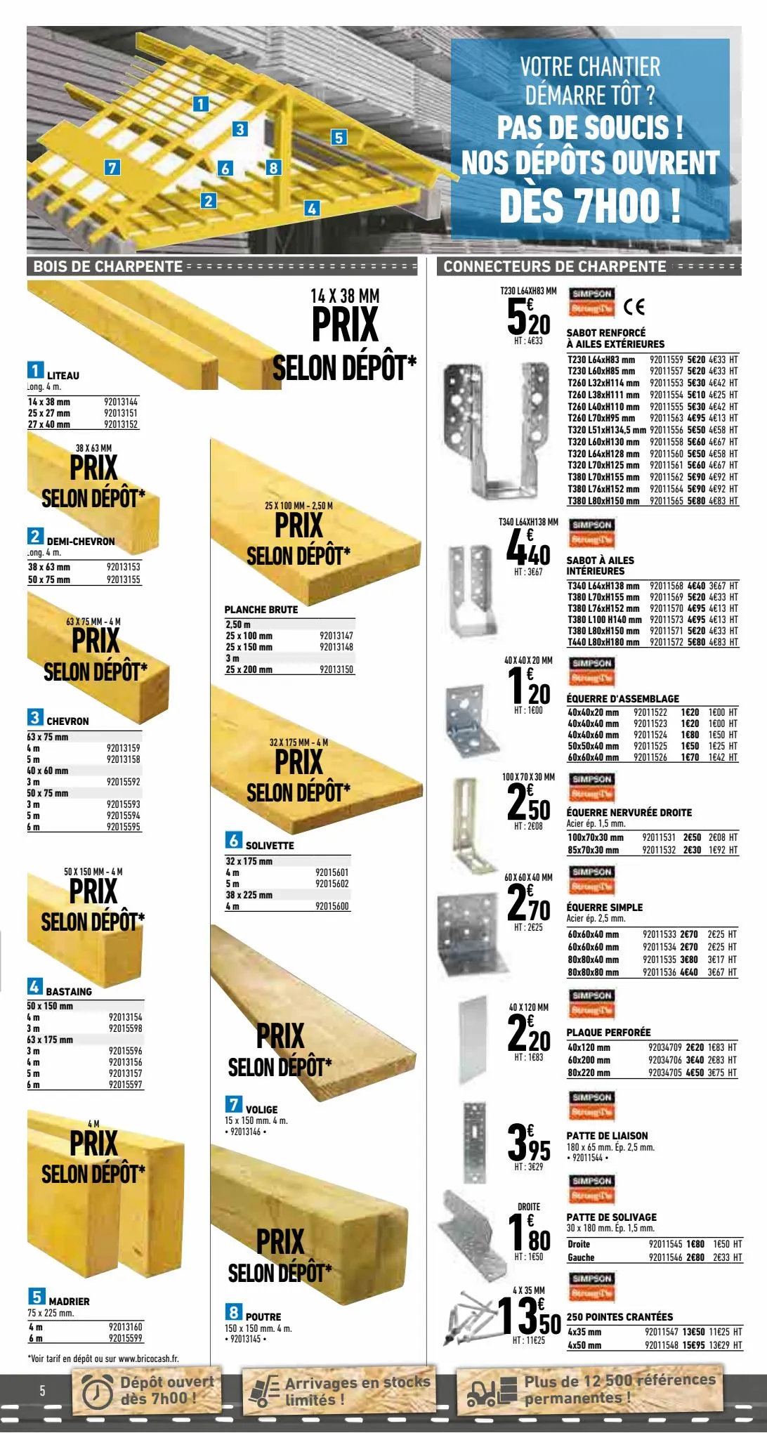 Catalogue Catalogue Brico Cash, page 00005