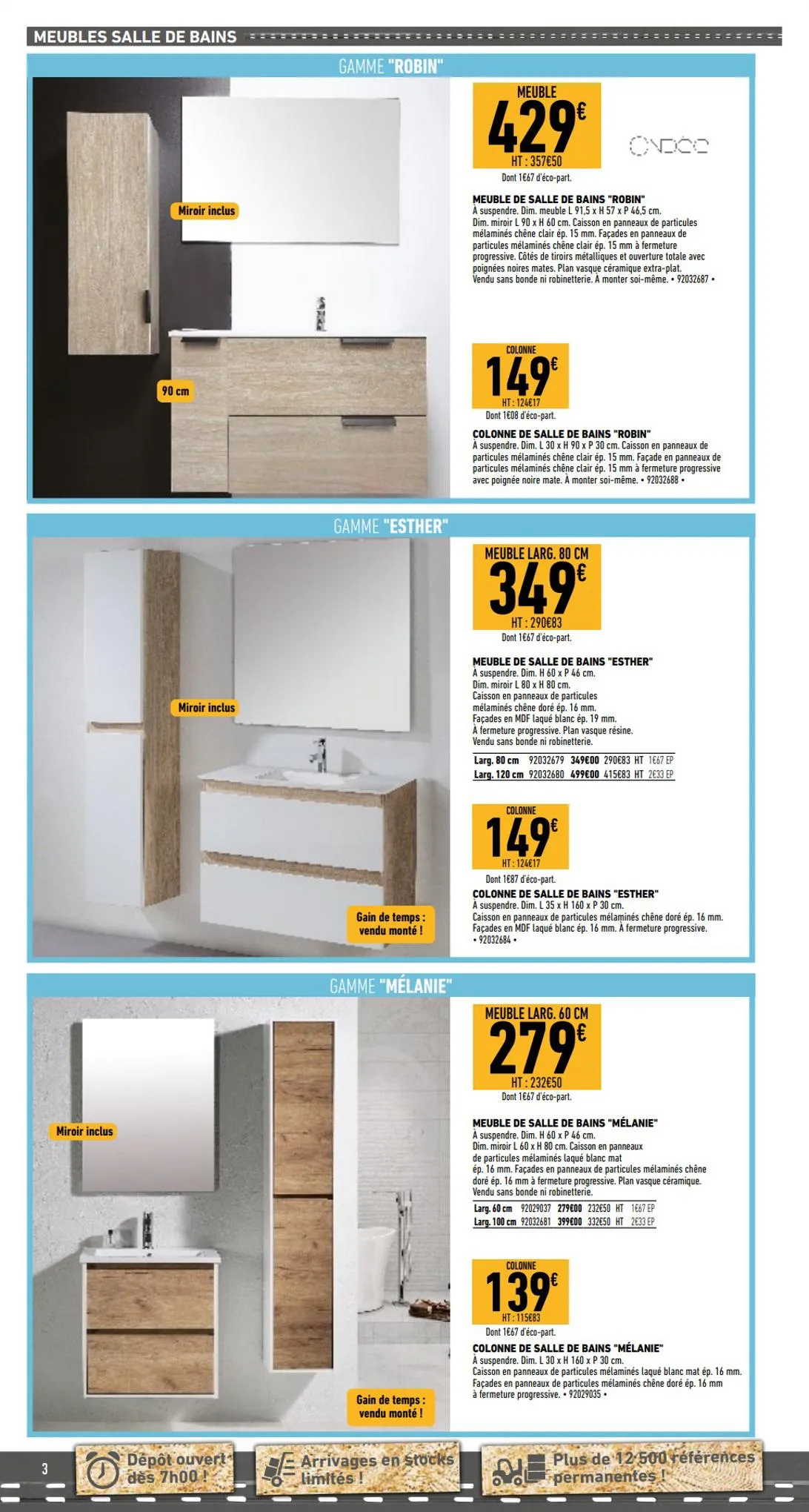 Catalogue Spécial projet plomberie et sanitaire, page 00003