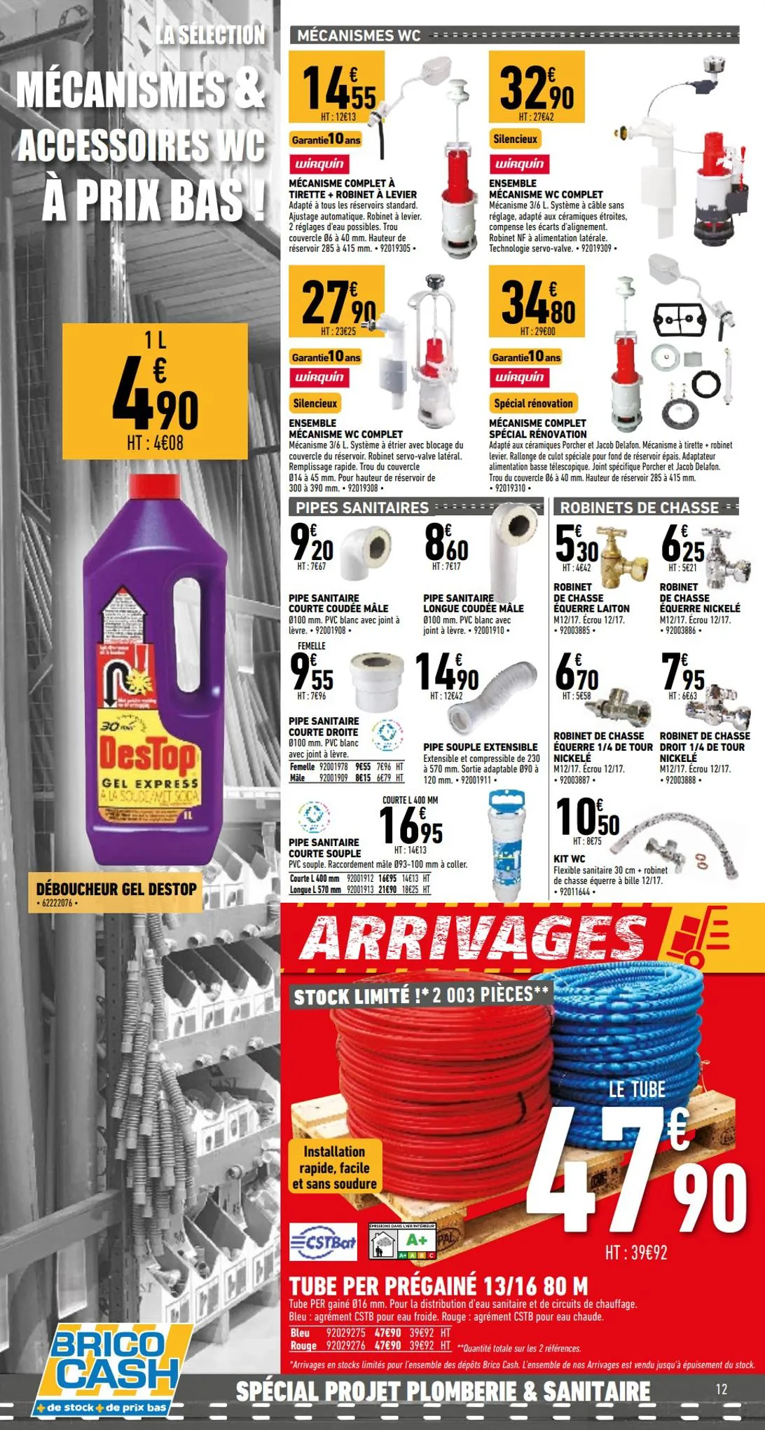 Catalogue Spécial projet plomberie et sanitaire, page 00012