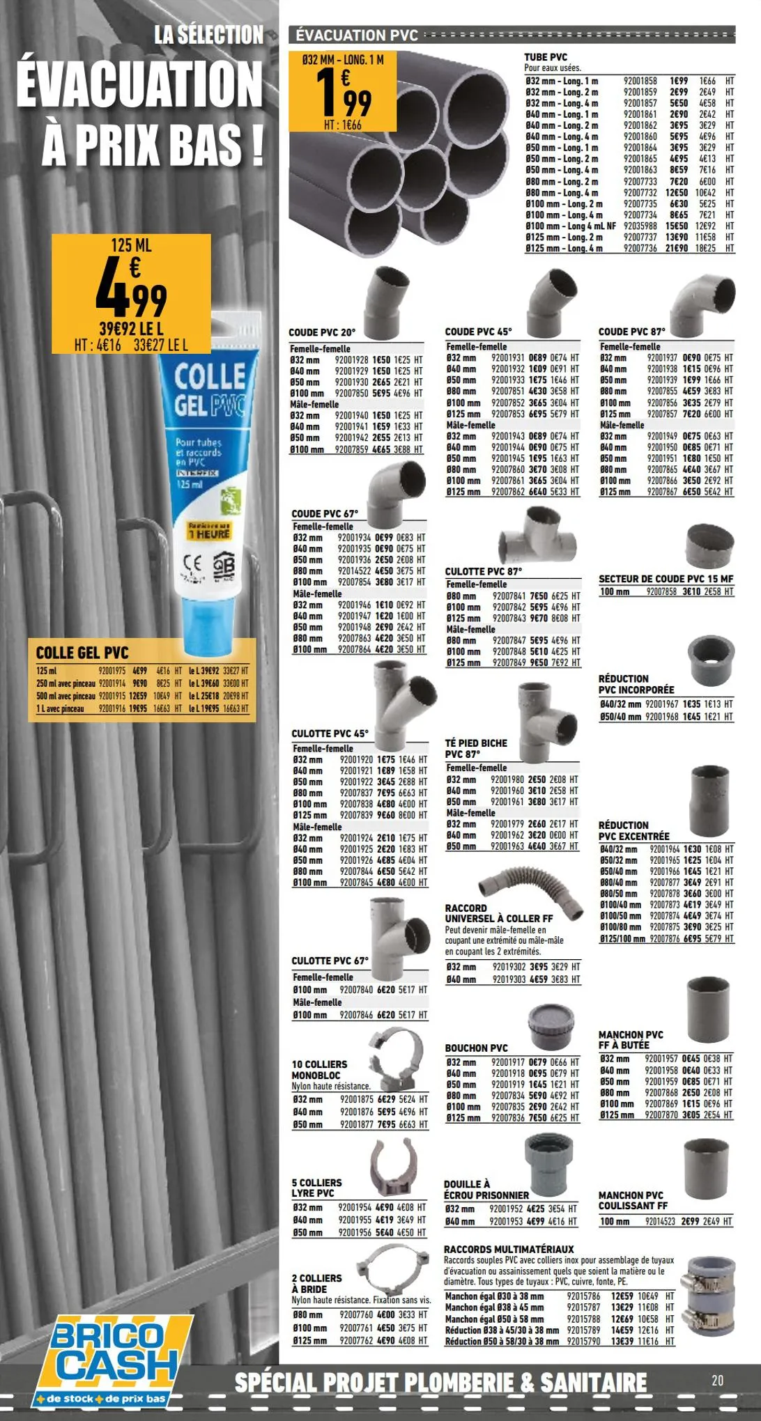 Catalogue Spécial projet plomberie et sanitaire, page 00020