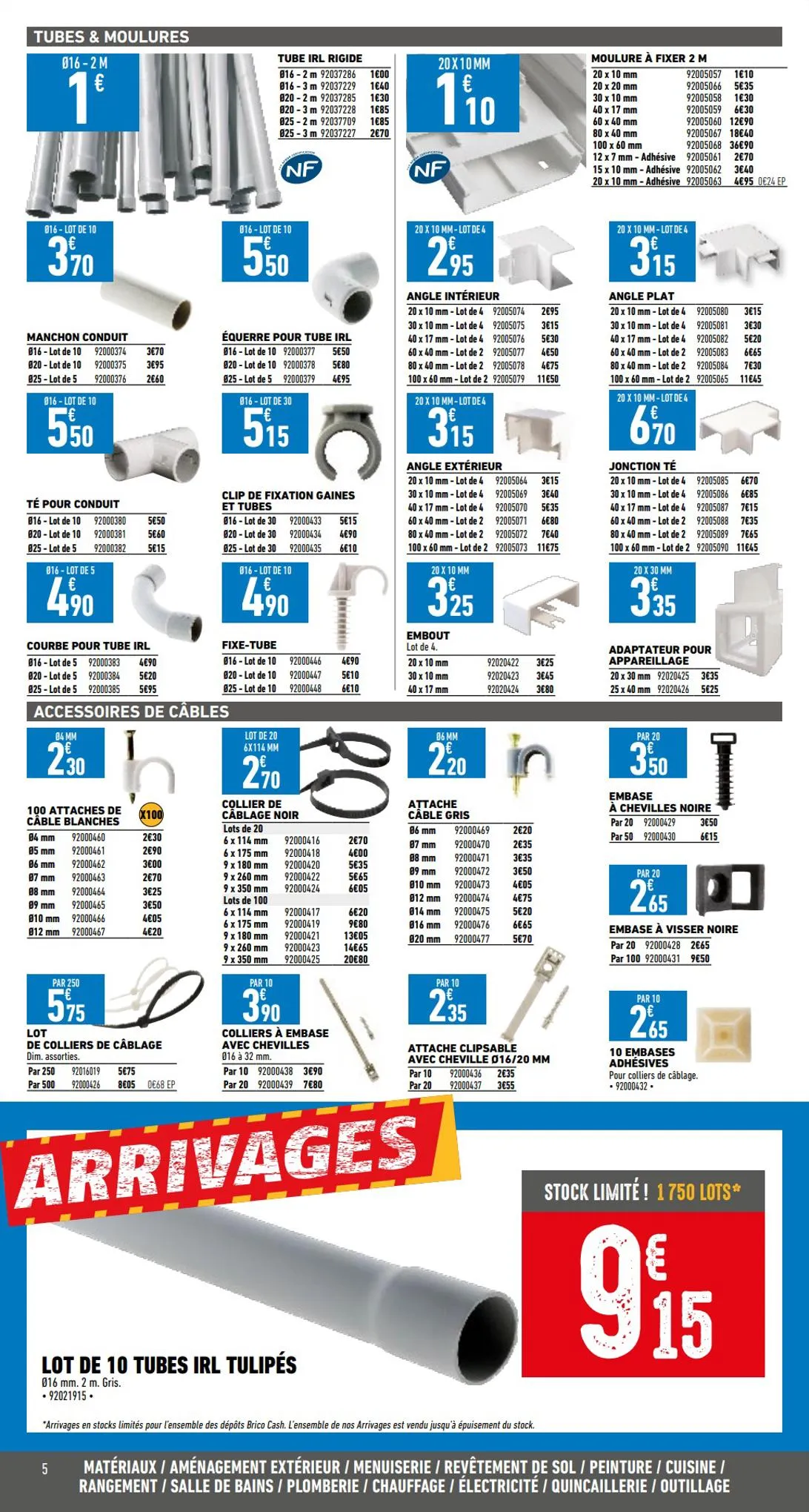 Catalogue Arrivages - spécial projet électricité, page 00005