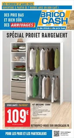 Catalogue projet rangement