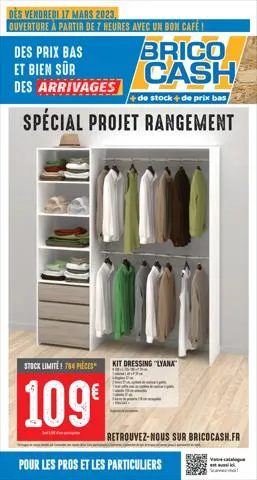 Catalogue projet rangement