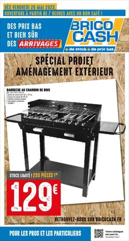 Catalogue Brico Cash | Projet aménagement extérieur | 25/05/2023 - 08/06/2023
