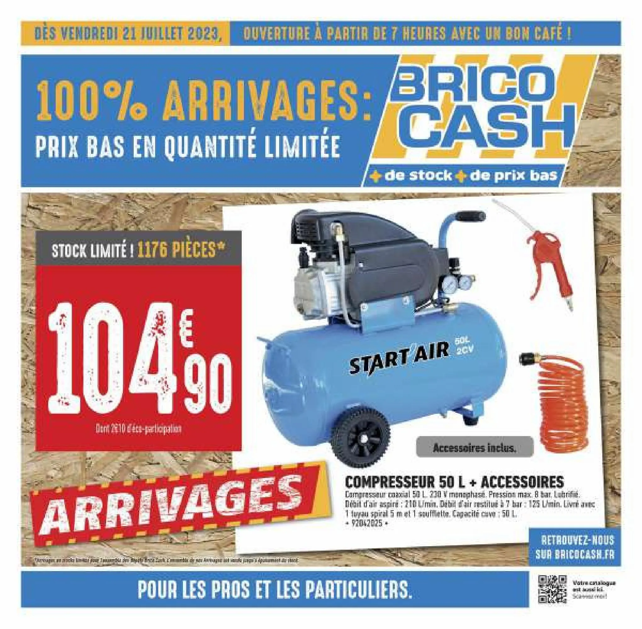 Catalogue Brico Cash 100% arrivages, page 00001