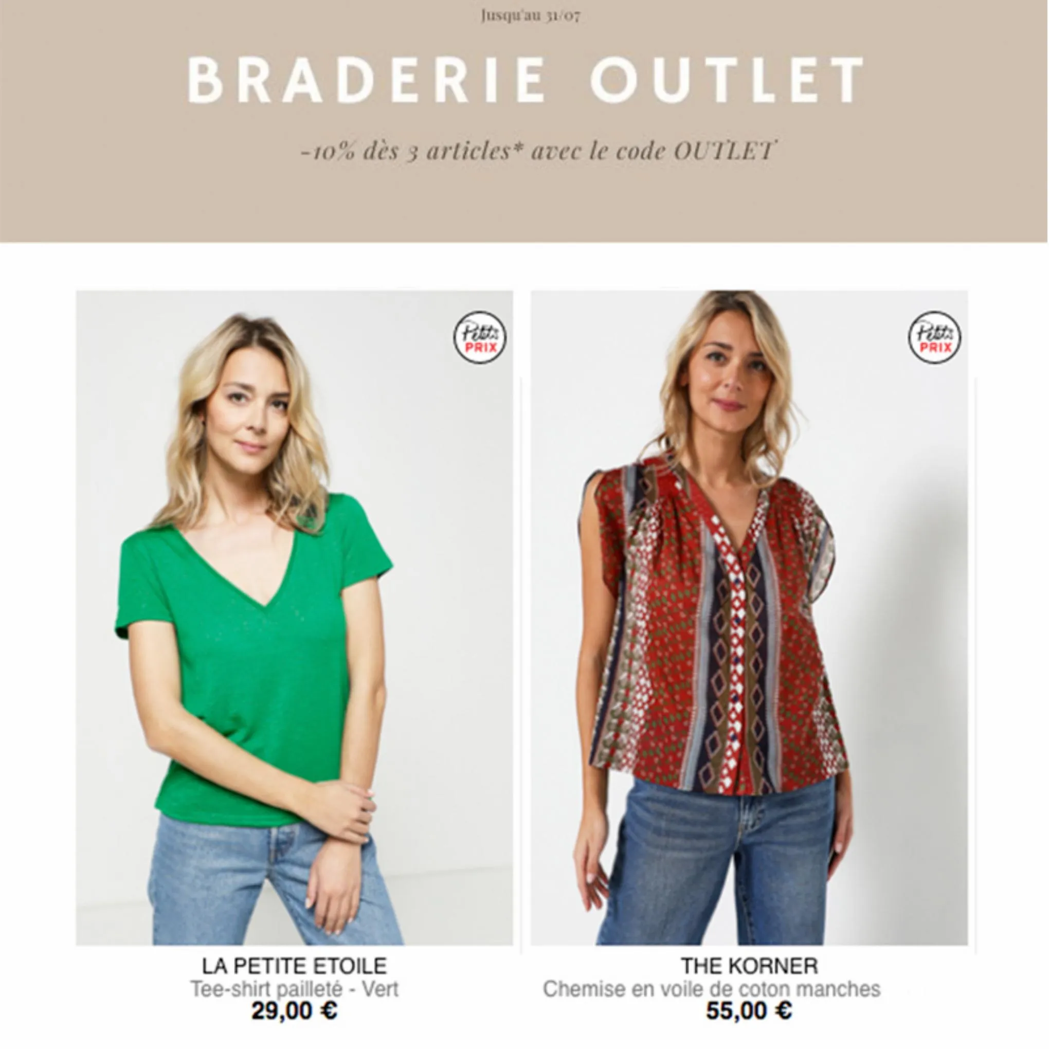 Catalogue Braderie Outlet, page 00002