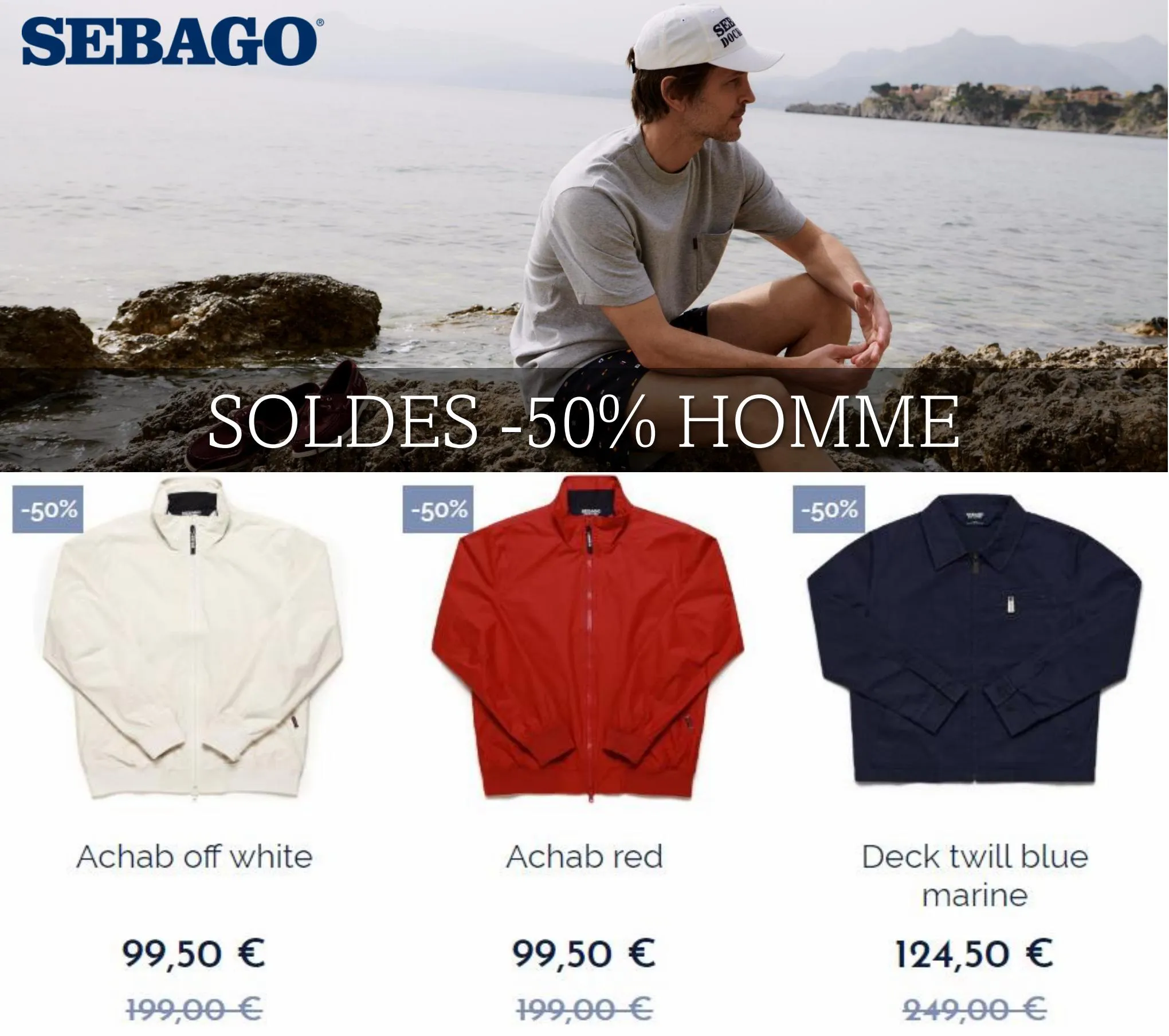 Catalogue SOLDES -50% HOMME, page 00001