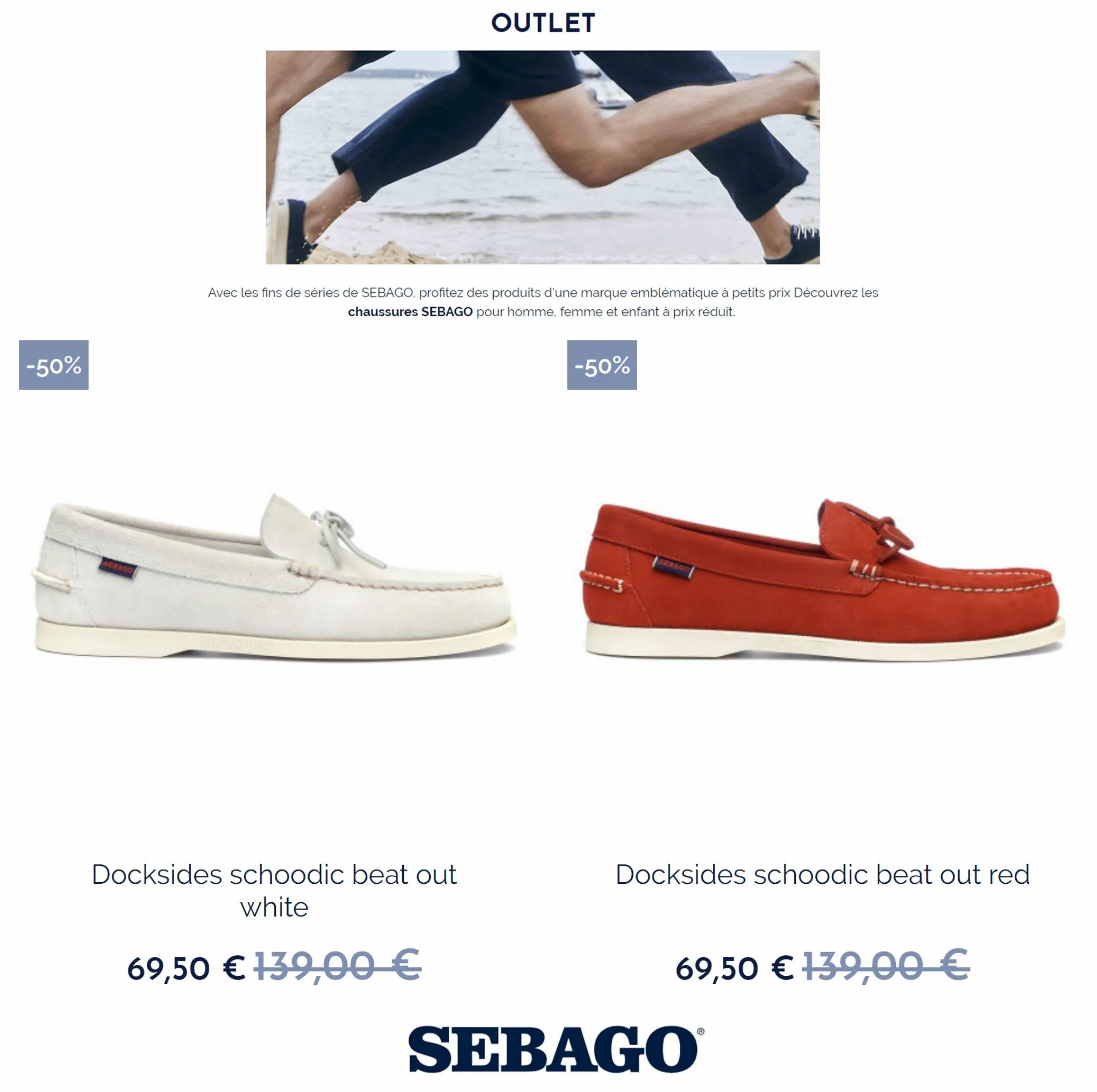 Catalogue OUTLET SEBAGO, page 00002