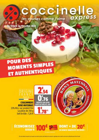Catalogue Coccinelle Express | Pour Des Momentes Simples! | 22/06/2022 - 03/07/2022