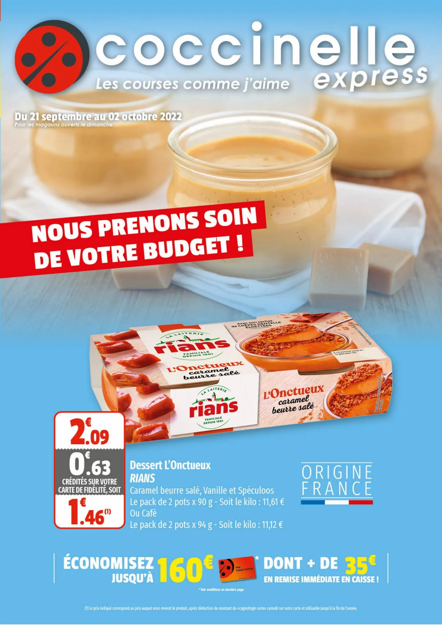 Catalogue Nous prenons soin de votre budget!, page 00001