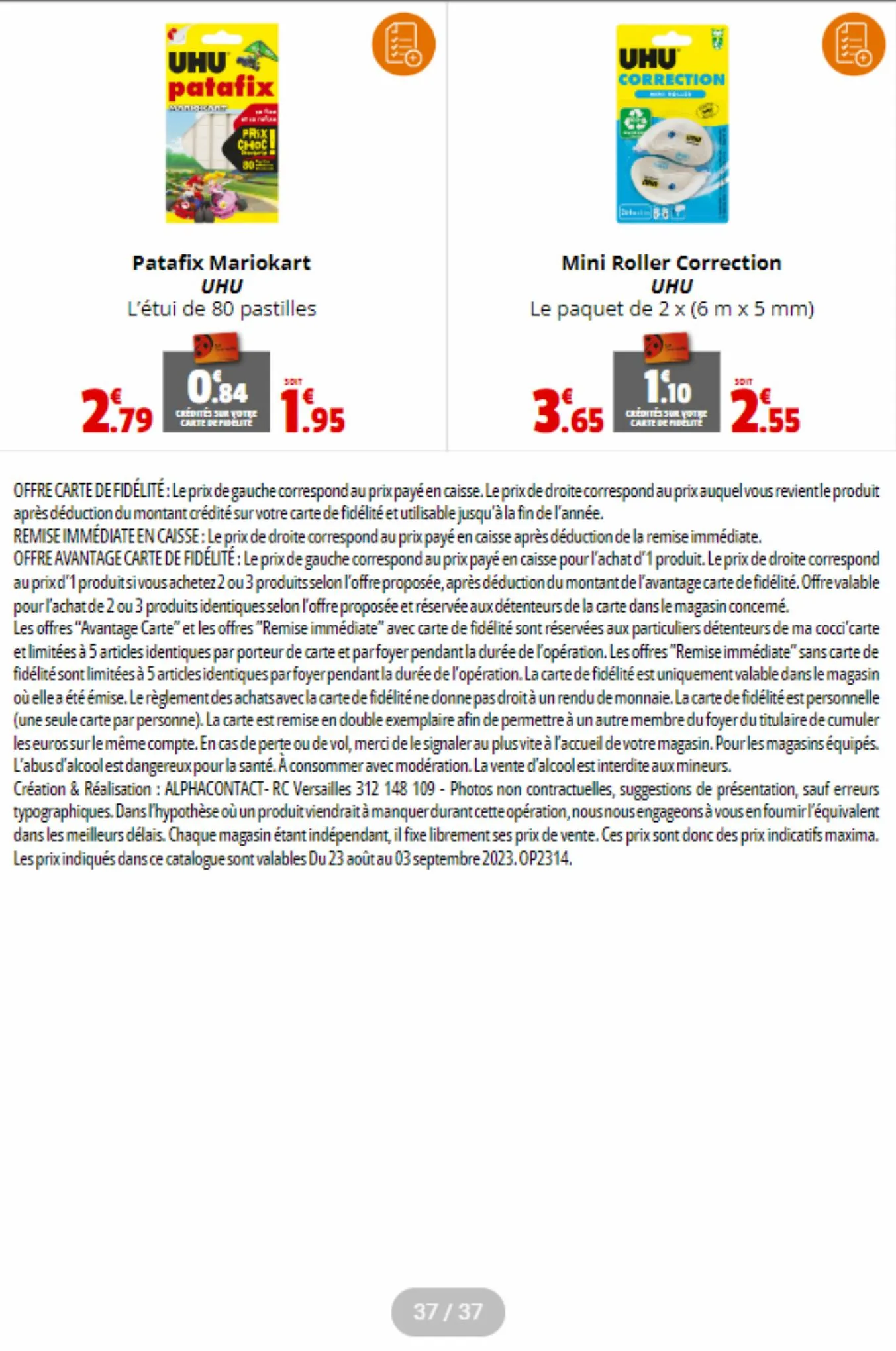 Catalogue Faites le plein d'economie, page 00036