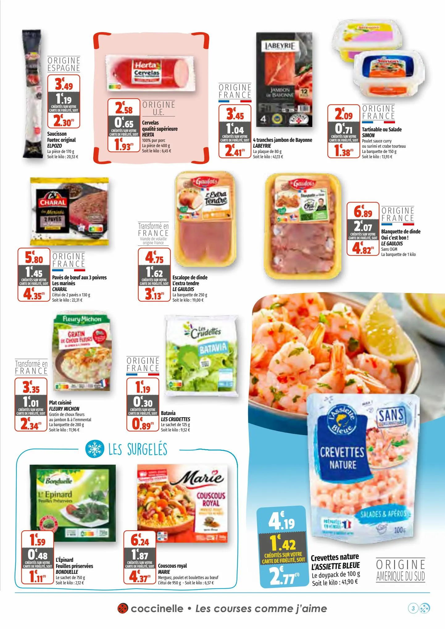 Catalogue Offres Coccinelle Supermarché, page 00003