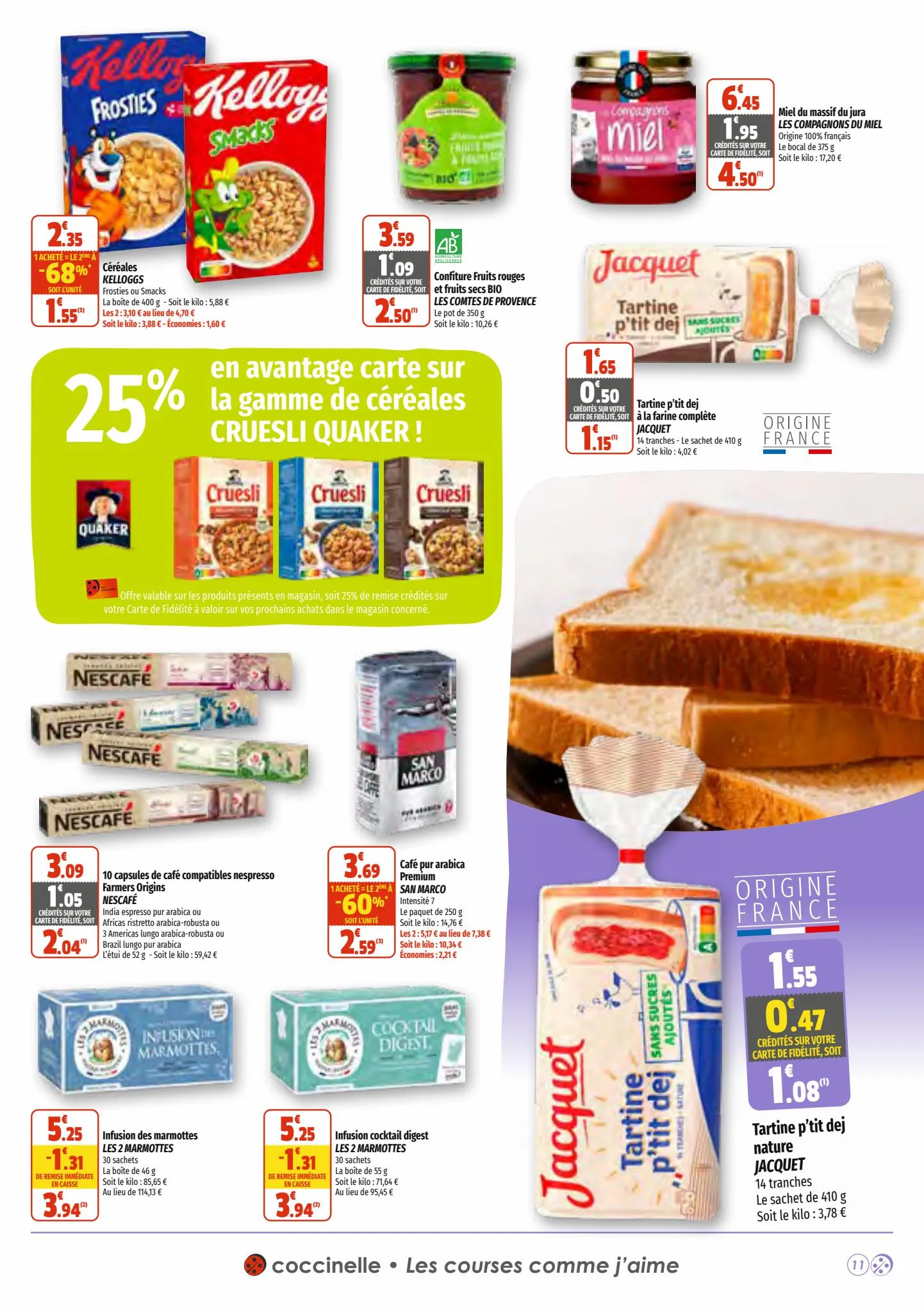 Catalogue Offres Coccinelle Supermarché, page 00011