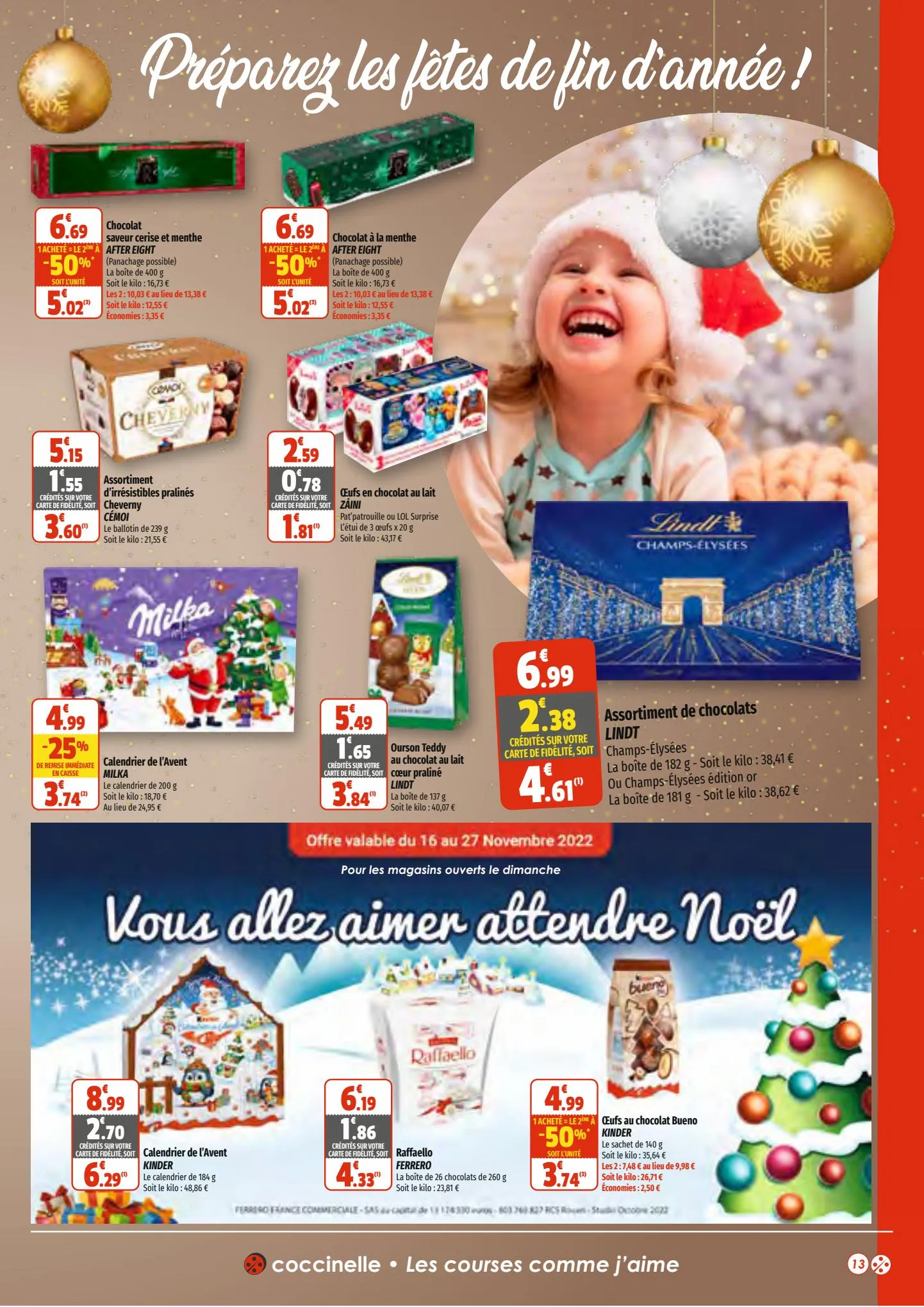 Catalogue Offres Coccinelle Supermarché, page 00013