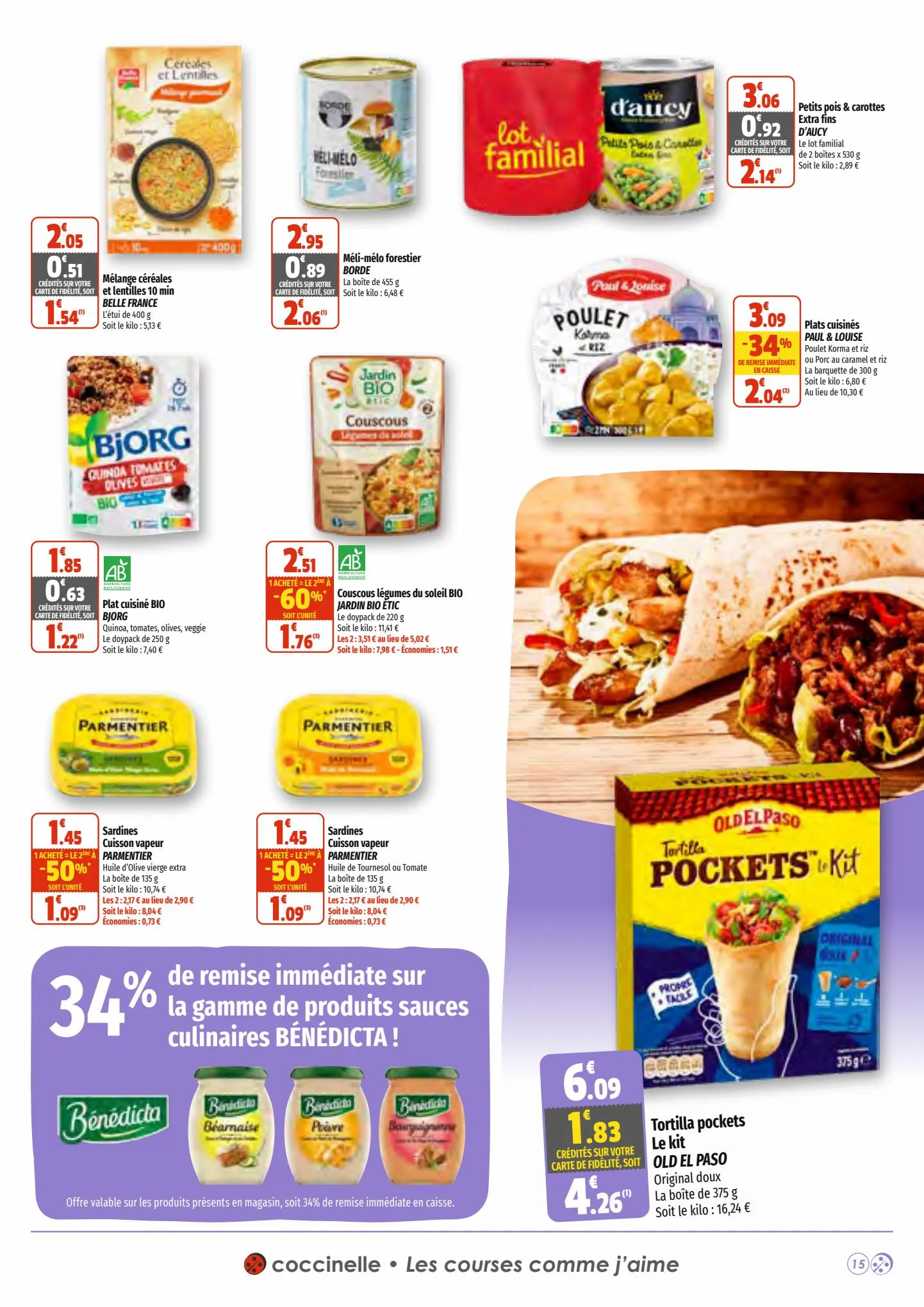 Catalogue Offres Coccinelle Supermarché, page 00015