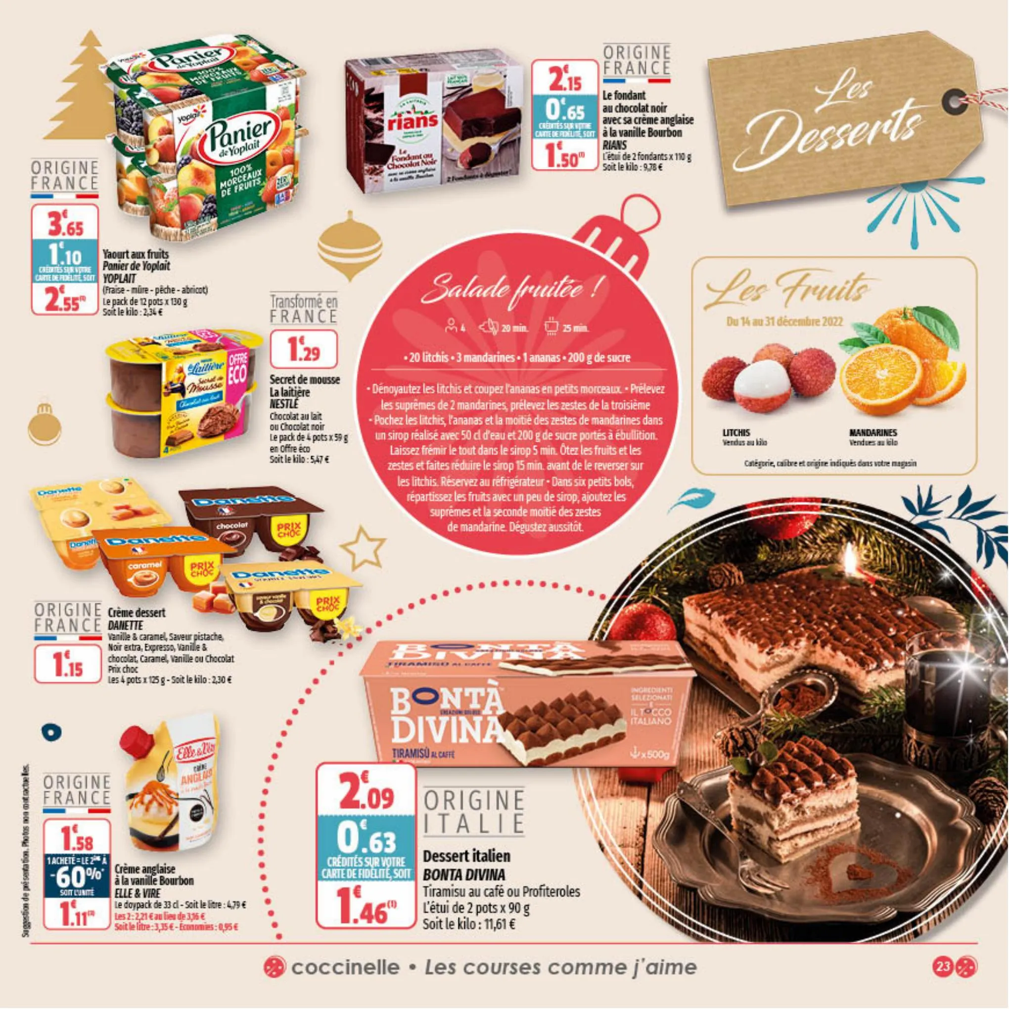 Catalogue  Coccinelle Supermarché Noel, page 00023