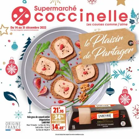  Coccinelle Supermarché Noel