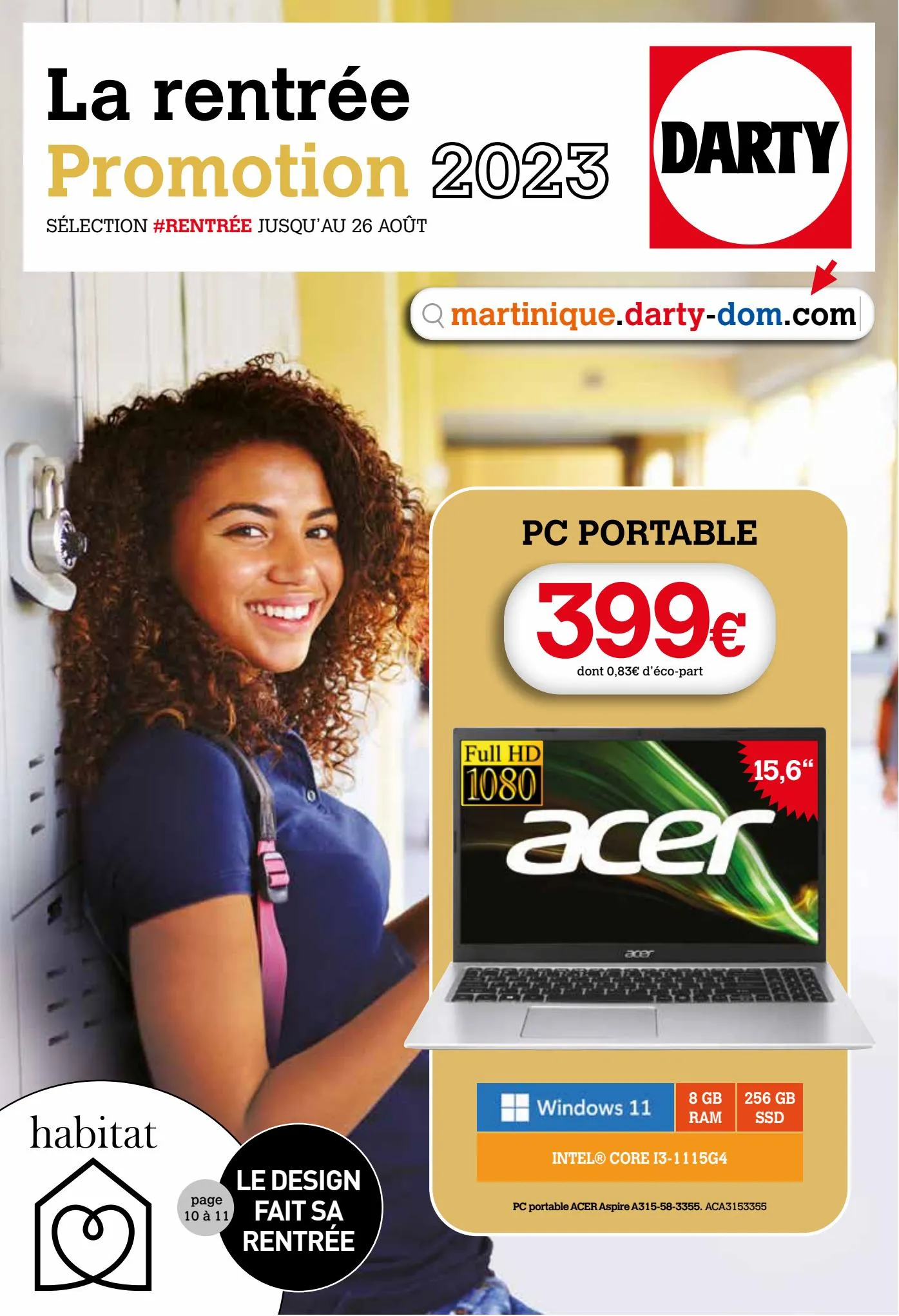 Catalogue DARTY Rentre´e Promotion-Martinique, page 00001