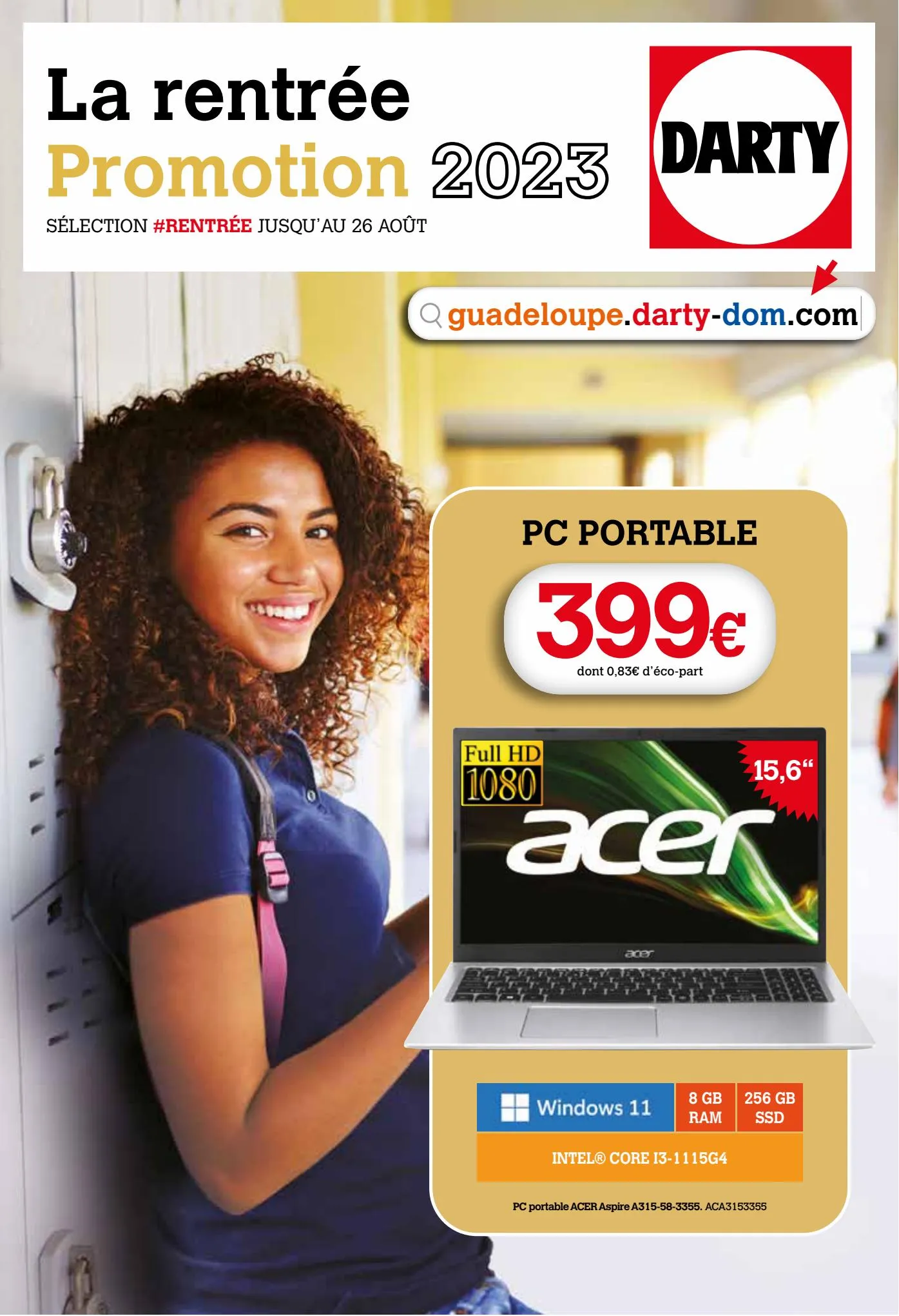 Catalogue DARTY Rentre´e Promotion-Guadeloupe, page 00001