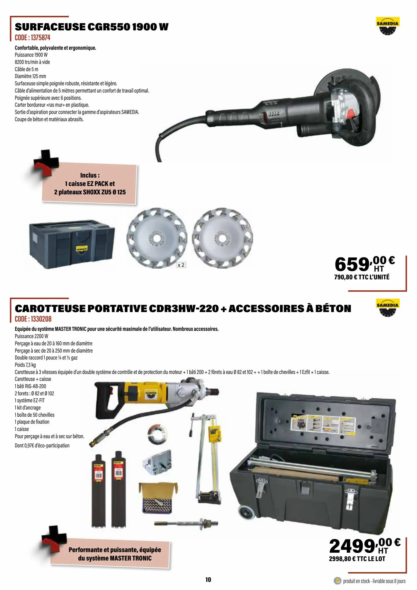 Catalogue Doras 100 % Pro Special Electro, page 00010