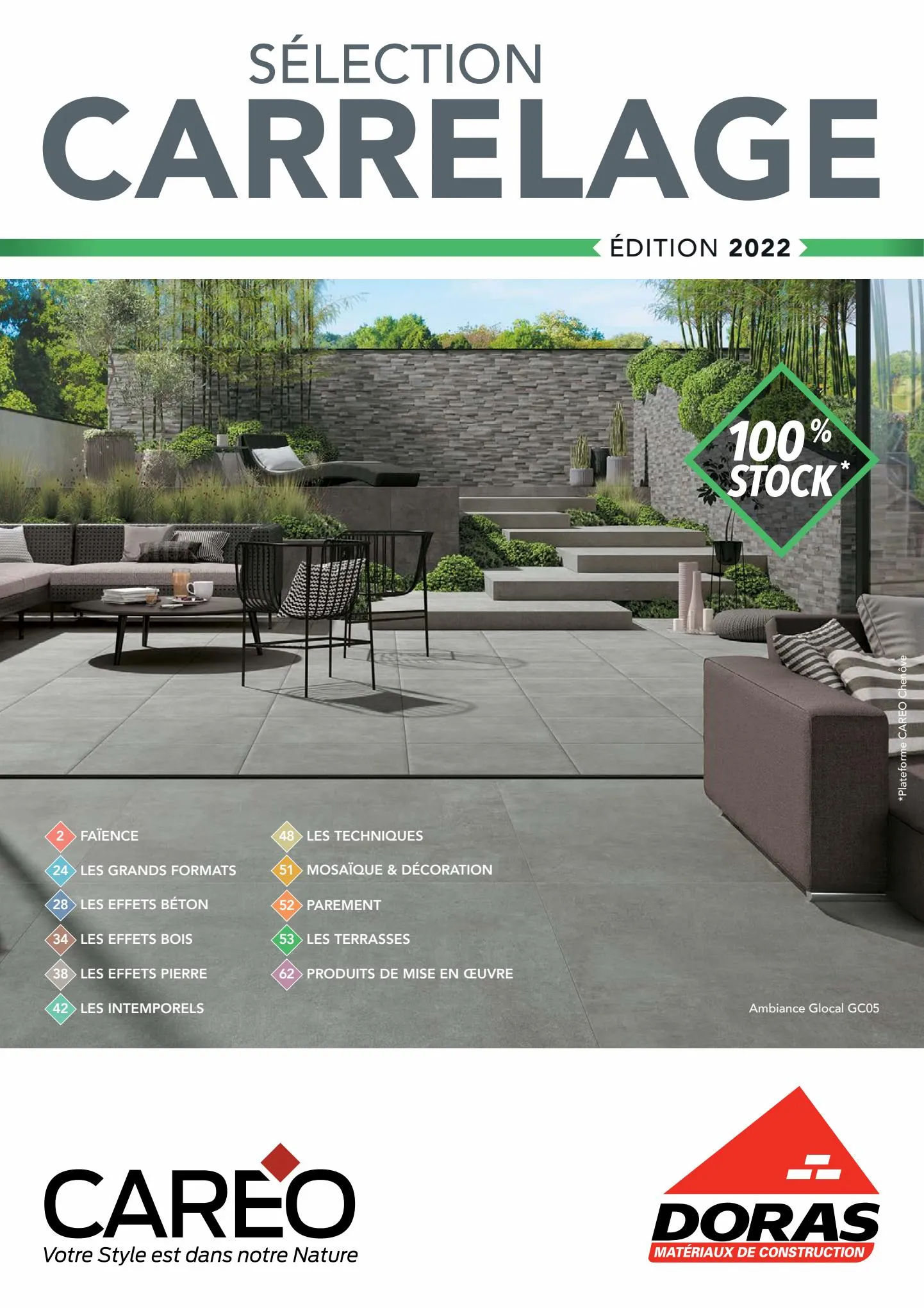 Catalogue Sélection Carrelage Doras Careo 2022, page 00001