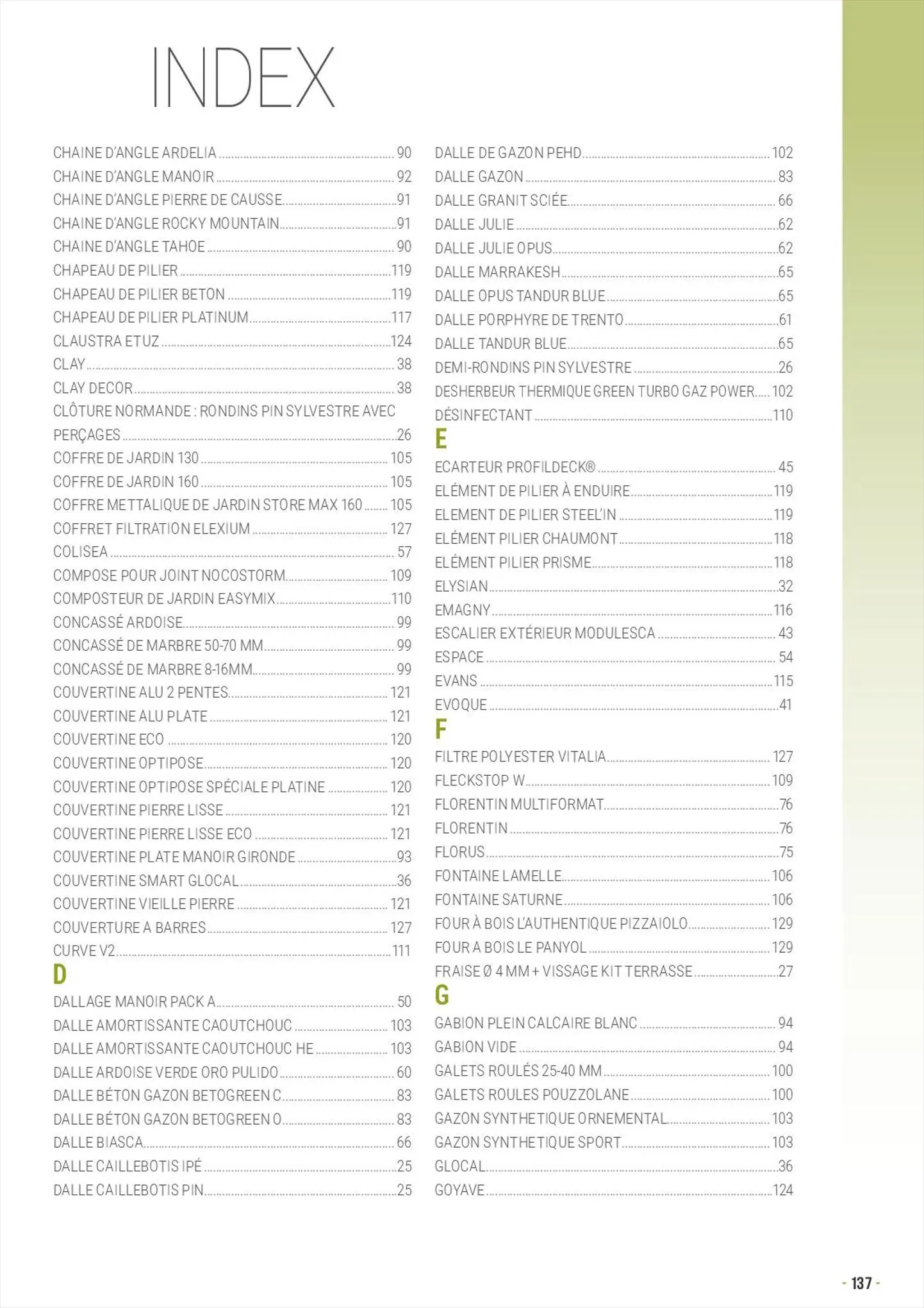 Catalogue Catalogue Doras, page 00137