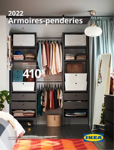 Catalogue IKEA à Paris | Armoires-penderies 2022 | 23/09/2021 - 31/12/2022