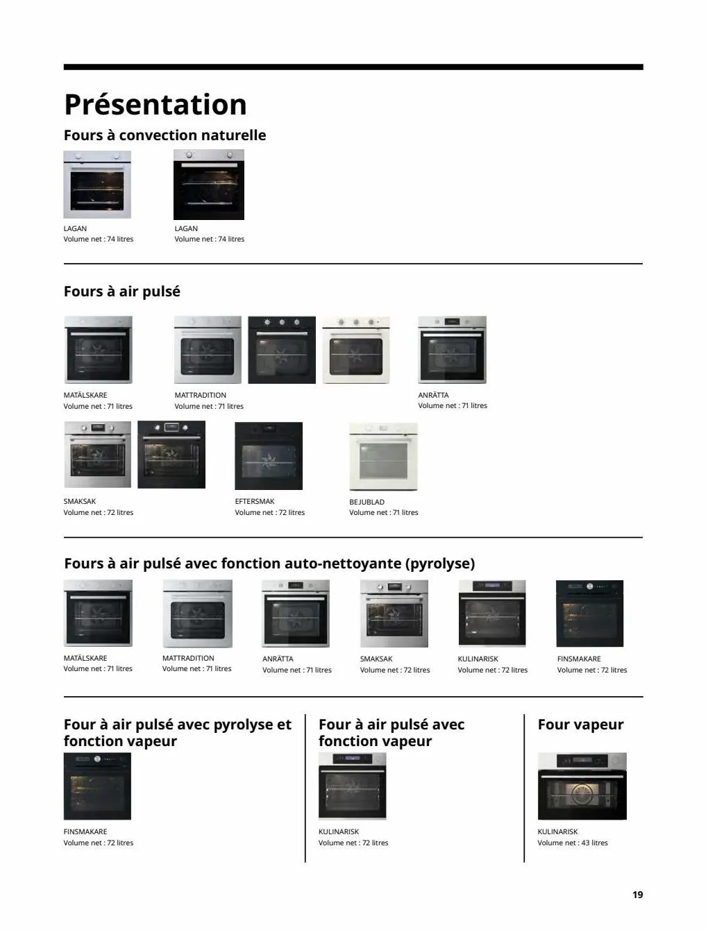 Catalogue IKEA Electromenager, page 00019