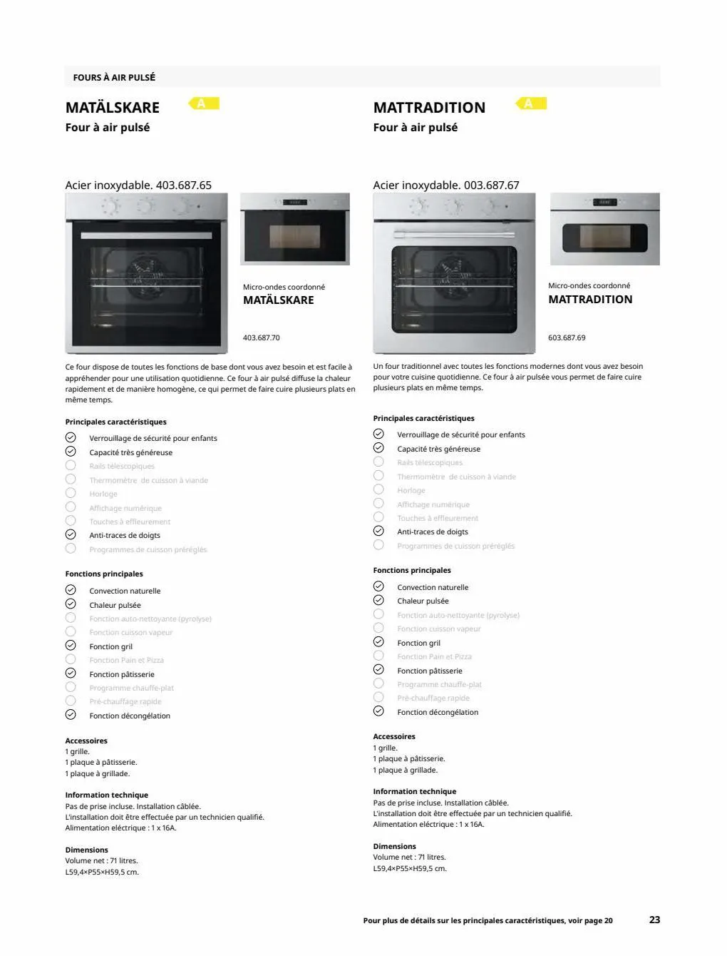 Catalogue IKEA Electromenager, page 00023