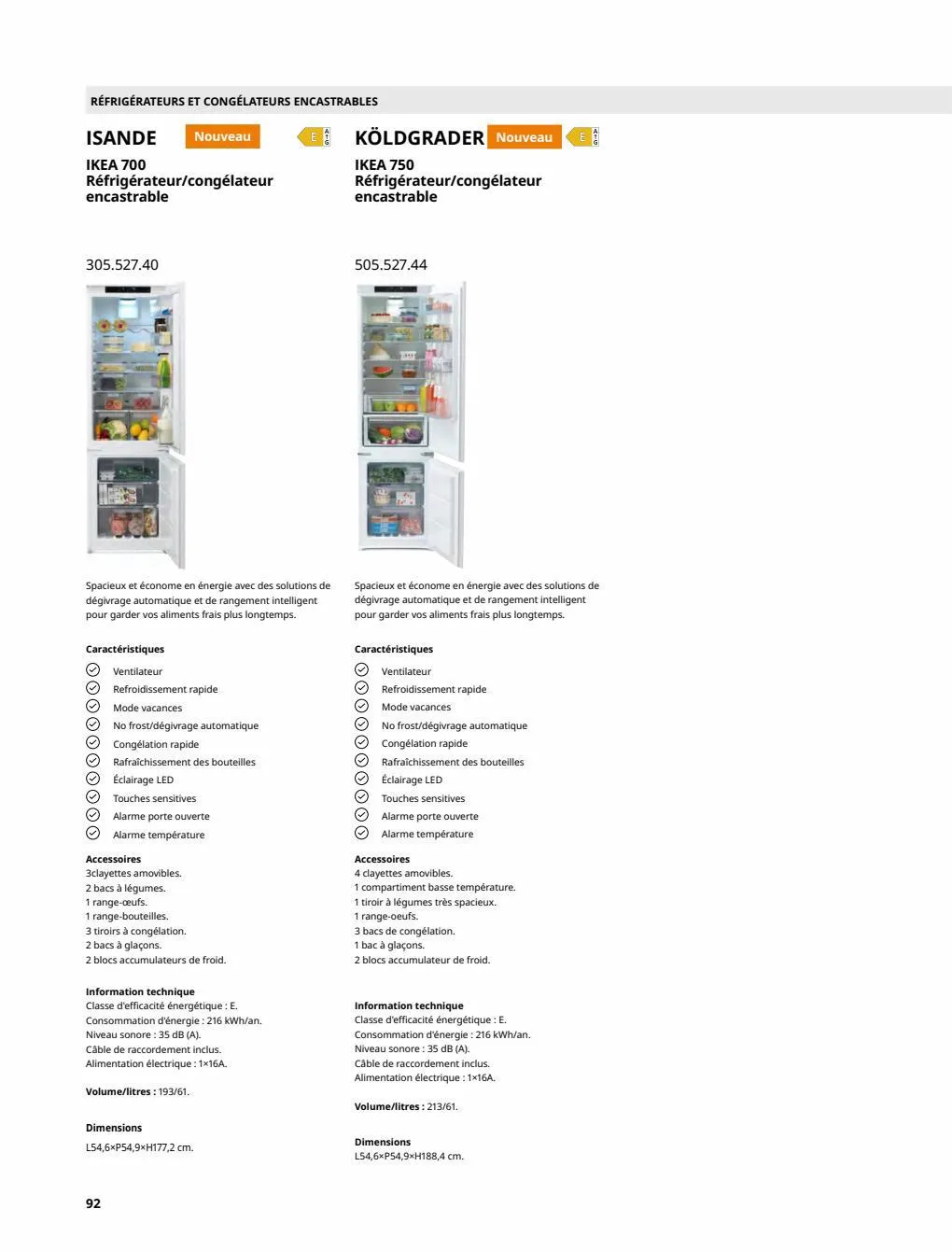 Catalogue IKEA Electromenager, page 00092