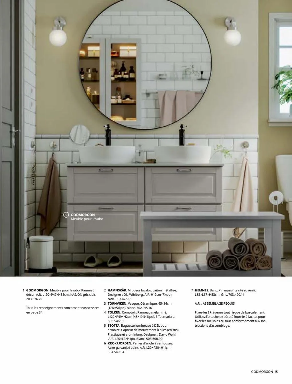 Catalogue Salles de bains 2023, page 00015