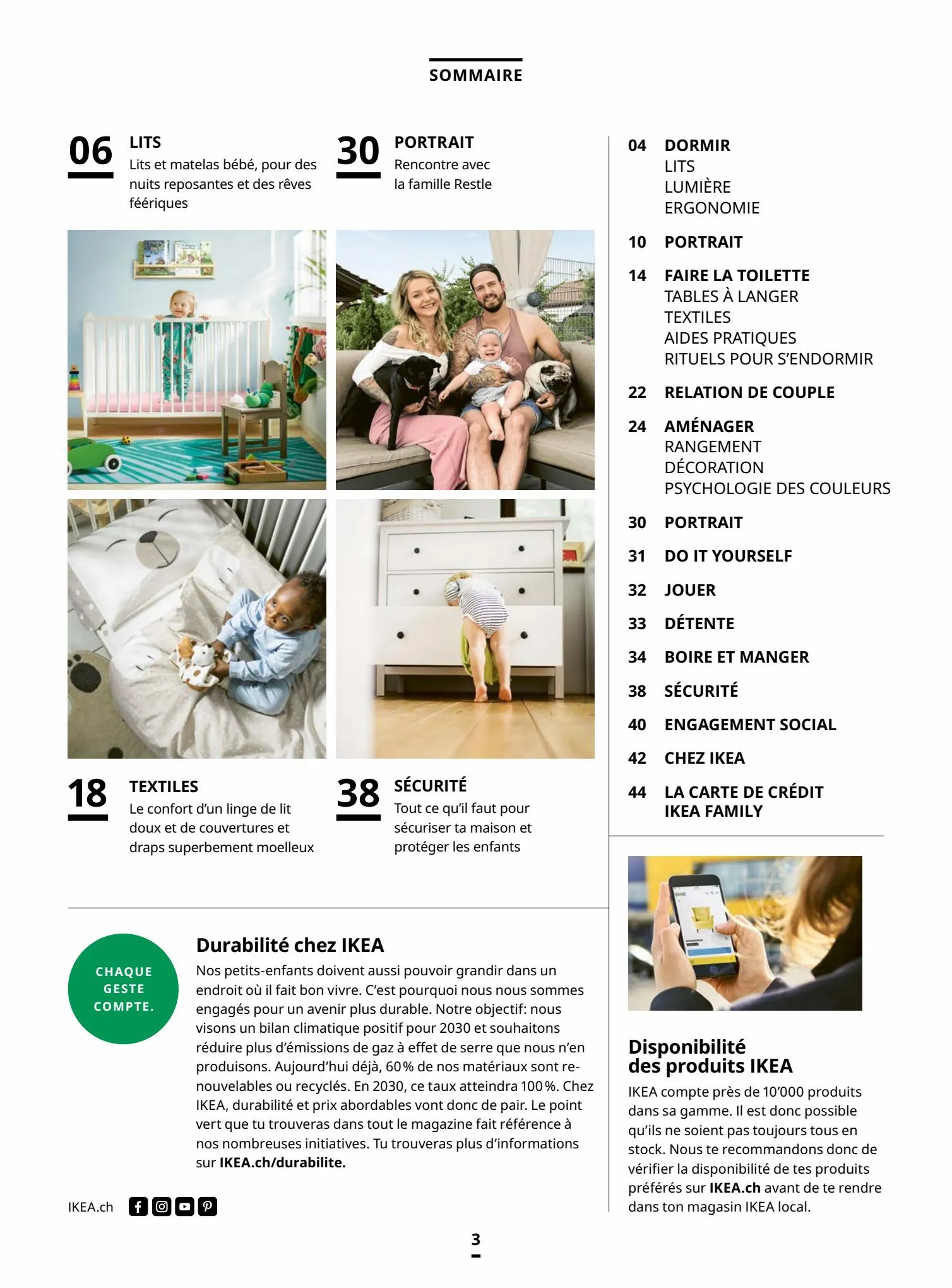 Catalogue IKEA Chambre de bebe, page 00003