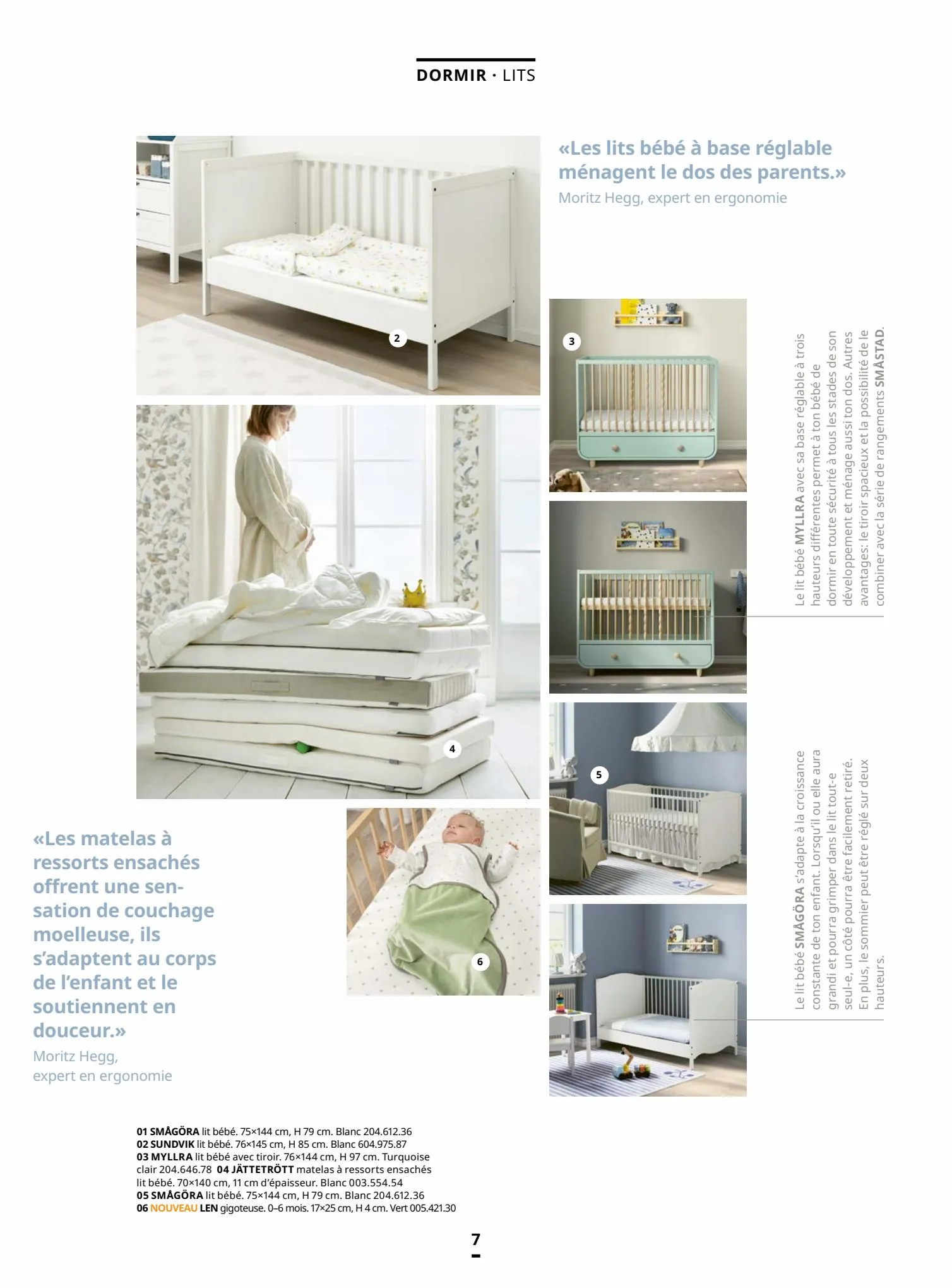 Catalogue IKEA Chambre de bebe, page 00007